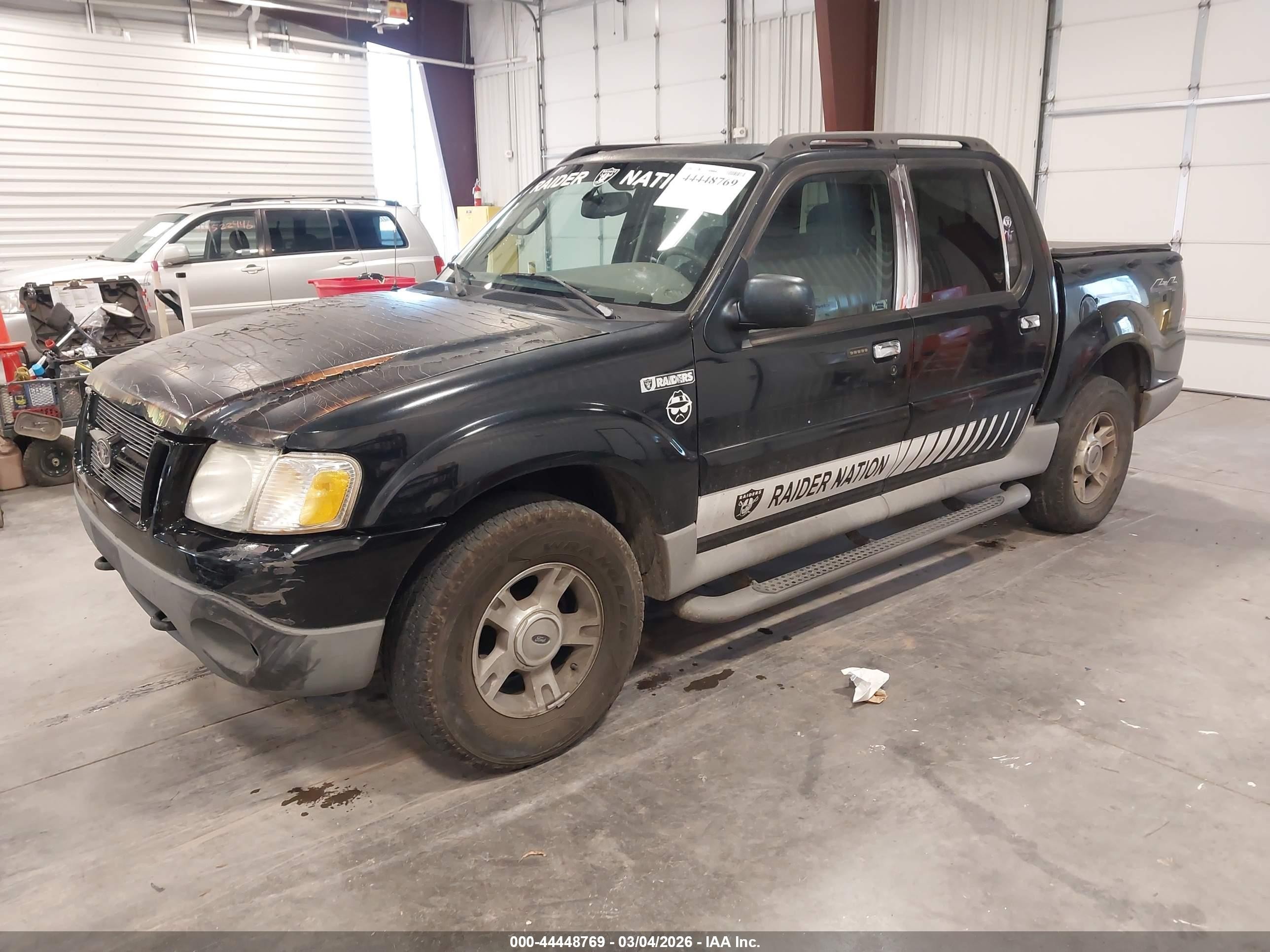 2003 Ford Explorer Sport Trac Xls/xlt Black vin: 1FMZU77EX3UB67030