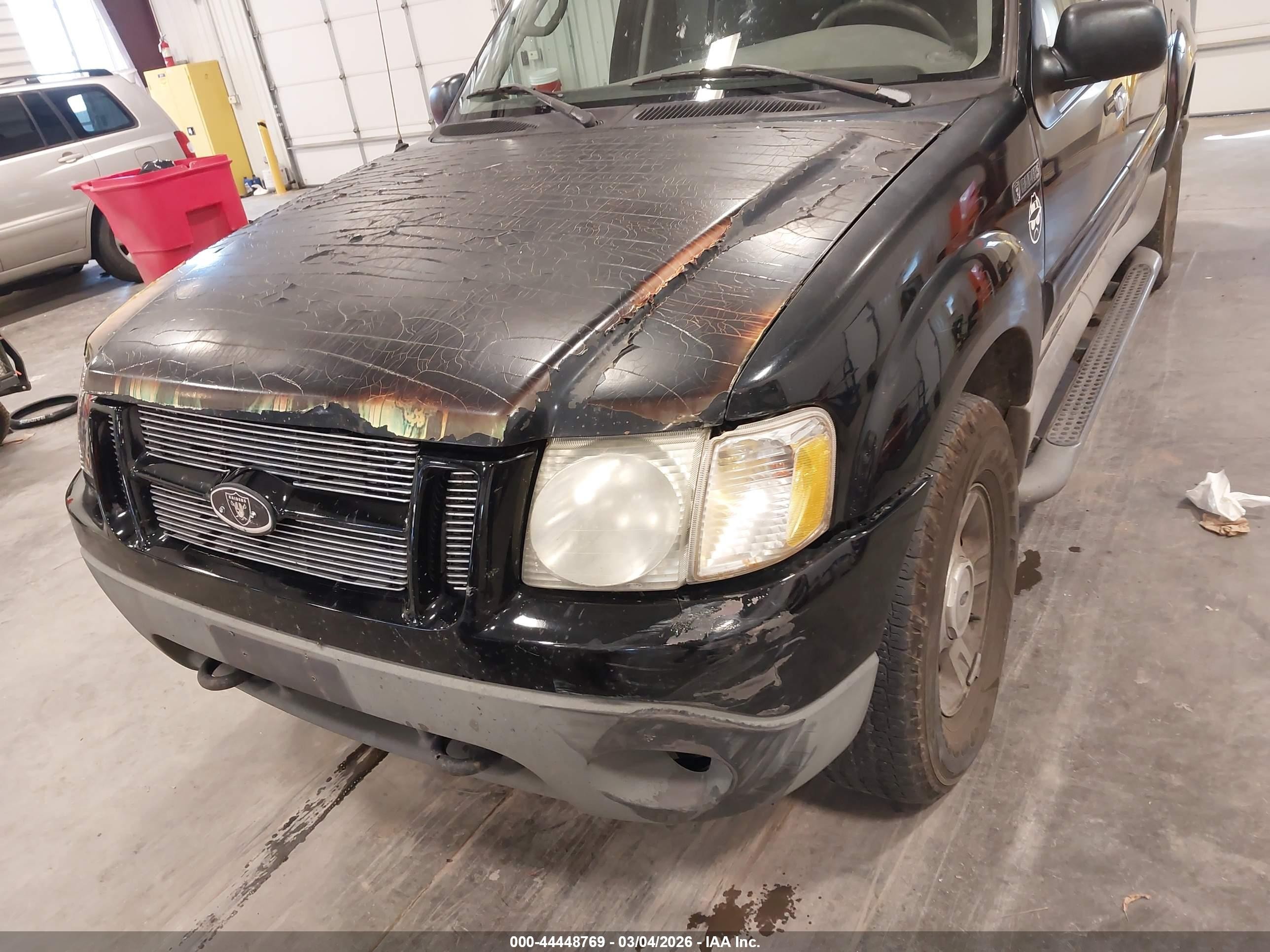 2003 Ford Explorer Sport Trac Xls/xlt Black vin: 1FMZU77EX3UB67030