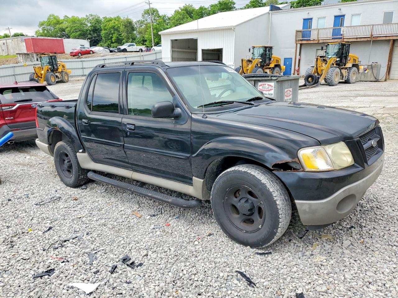 2003 Ford Exlplorer Black vin: 1FMZU77EX3UC41269