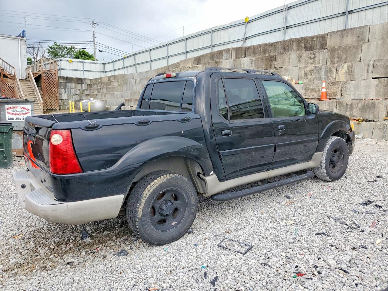 2003 Ford Exlplorer Black vin: 1FMZU77EX3UC41269