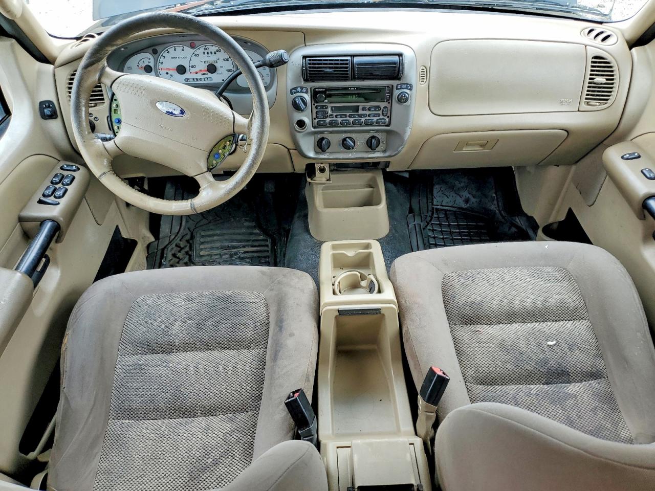 2003 Ford Exlplorer Black vin: 1FMZU77EX3UC41269