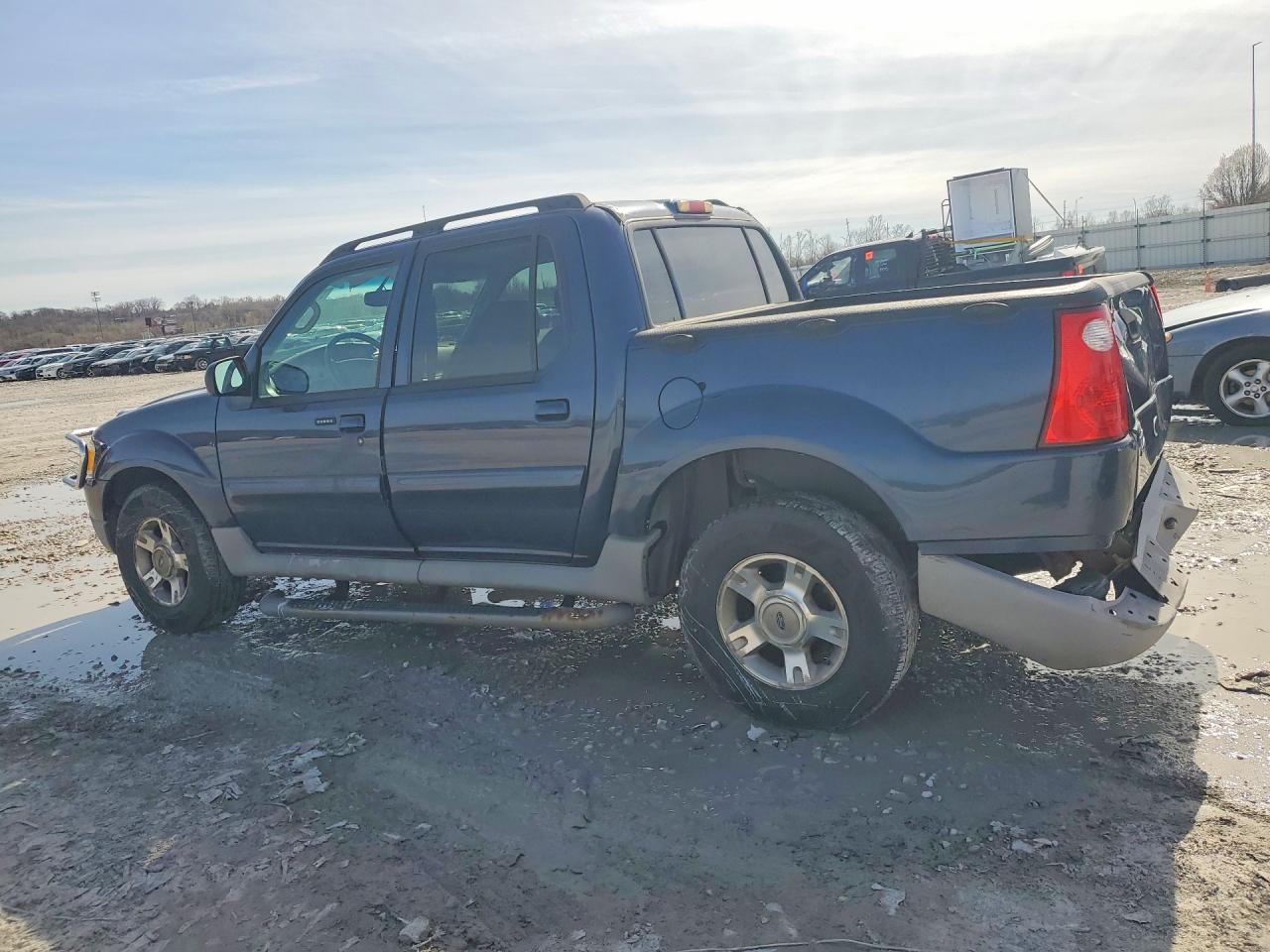 2003 Ford Explorer Sport Trac Blue vin: 1FMZU77EX3UC41305