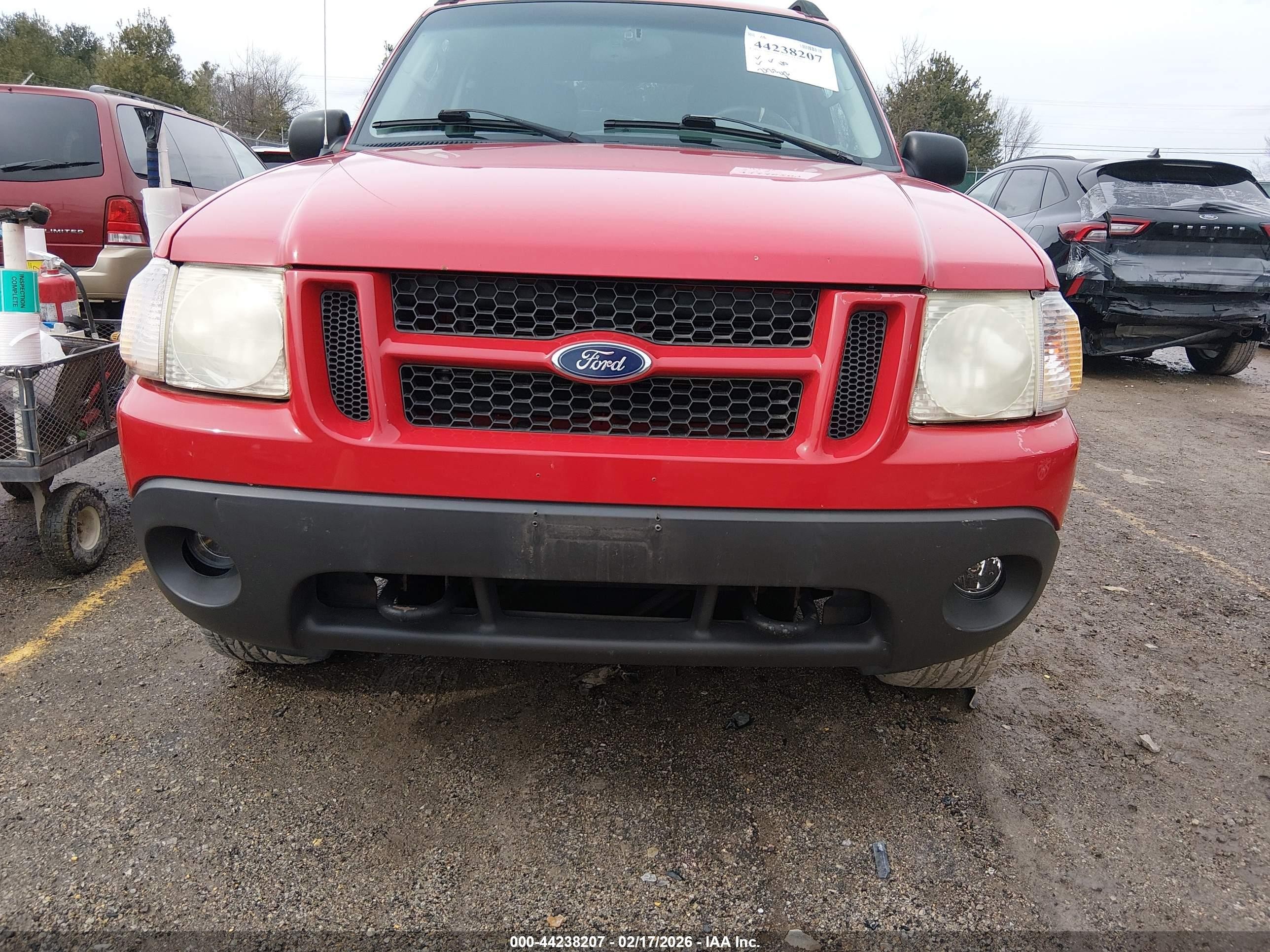2005 Ford Explorer Sport Trac Adrenalin/xls/xlt Red vin: 1FMZU77K05UB27838