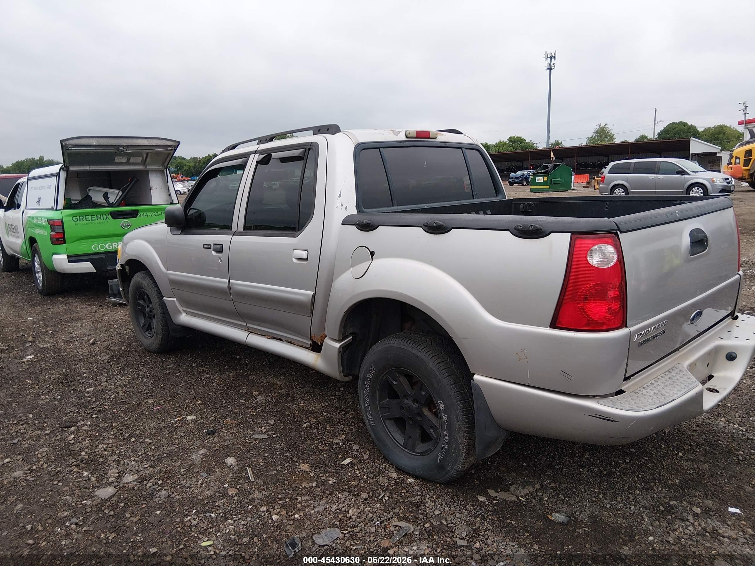 2005 Ford Explorer Sport Trac Adrenalin/xls/xlt Gray vin: 1FMZU77K15UB94058