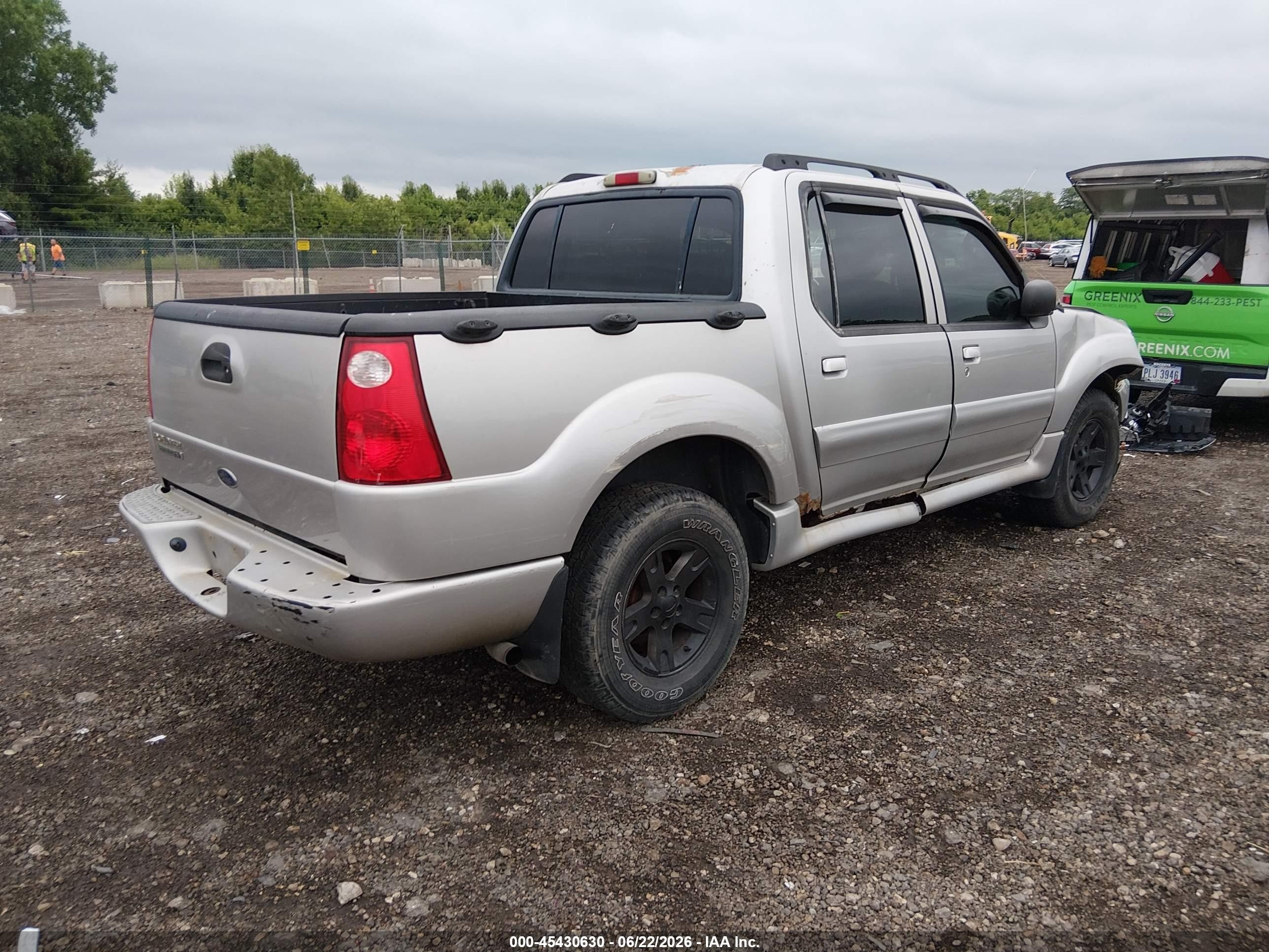 2005 Ford Explorer Sport Trac Adrenalin/xls/xlt Gray vin: 1FMZU77K15UB94058