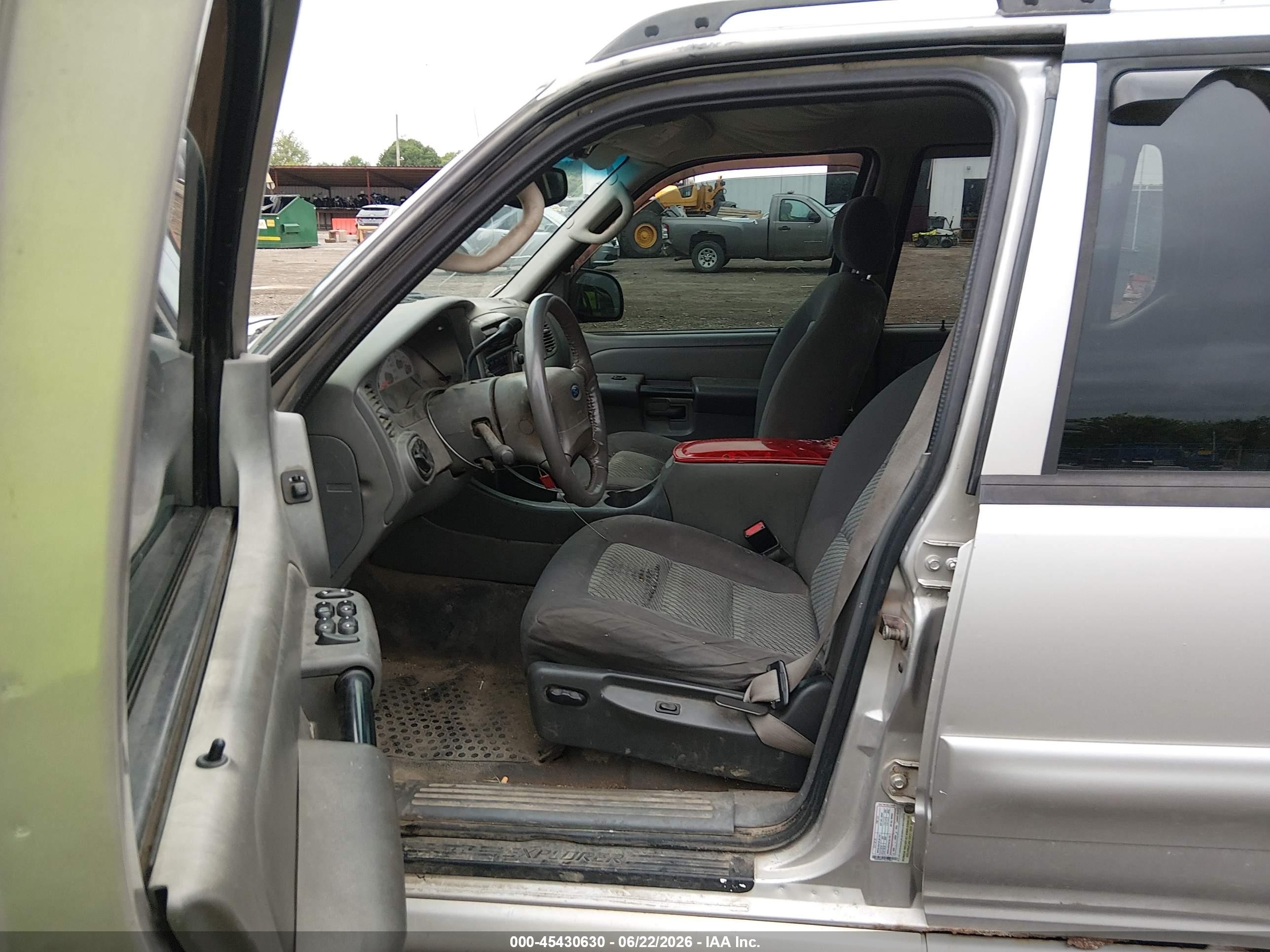 2005 Ford Explorer Sport Trac Adrenalin/xls/xlt Gray vin: 1FMZU77K15UB94058