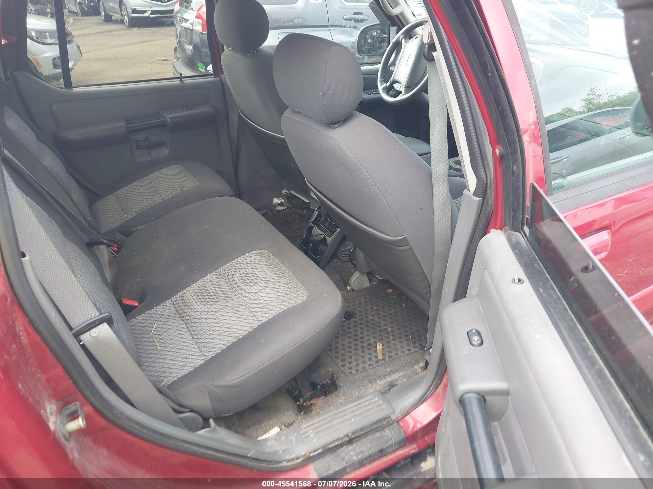 2004 Ford Explorer Sport Trac Adrenalin/xls/xlt Red vin: 1FMZU77K24UB69622