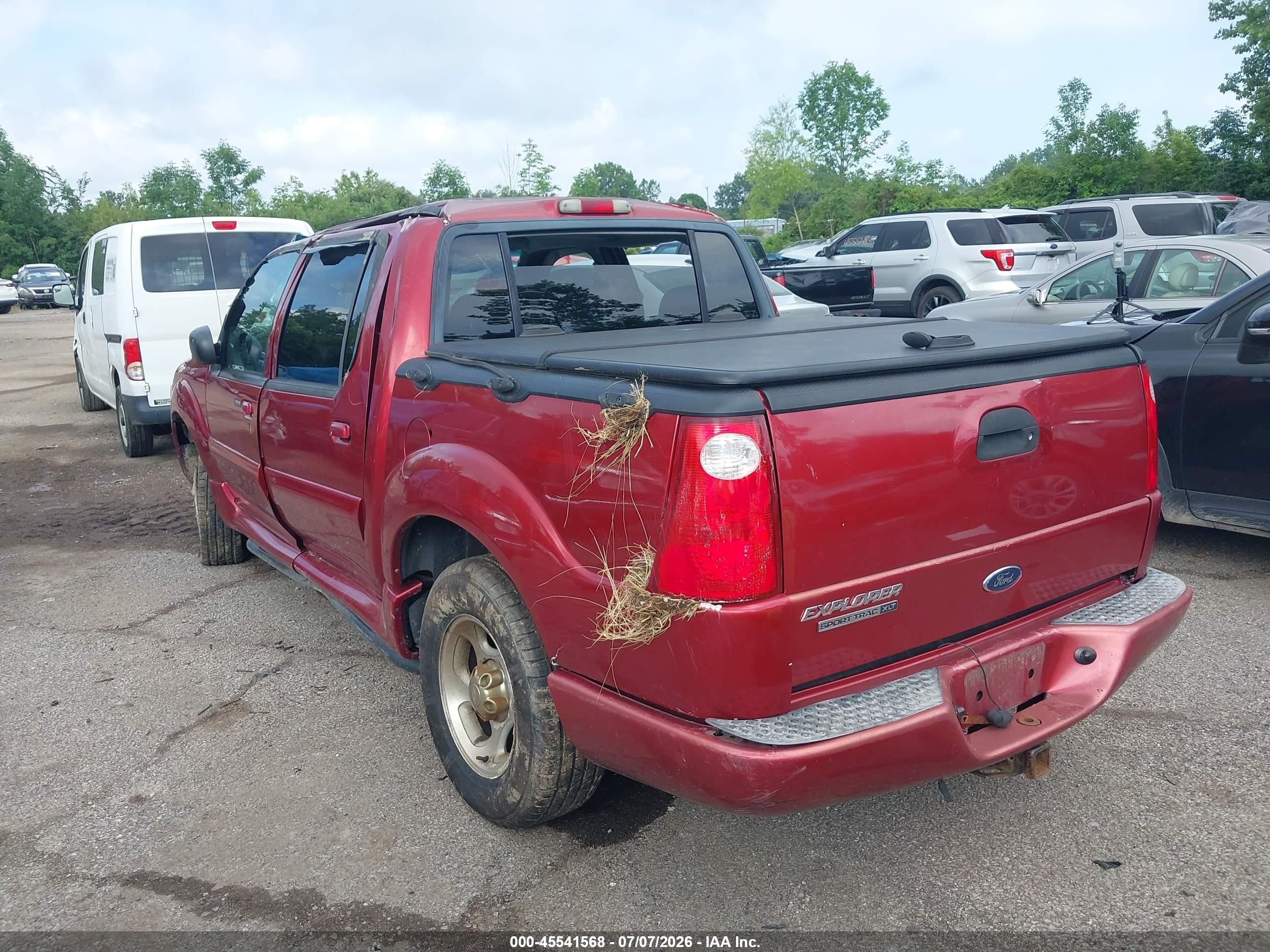 2004 Ford Explorer Sport Trac Adrenalin/xls/xlt Red vin: 1FMZU77K24UB69622
