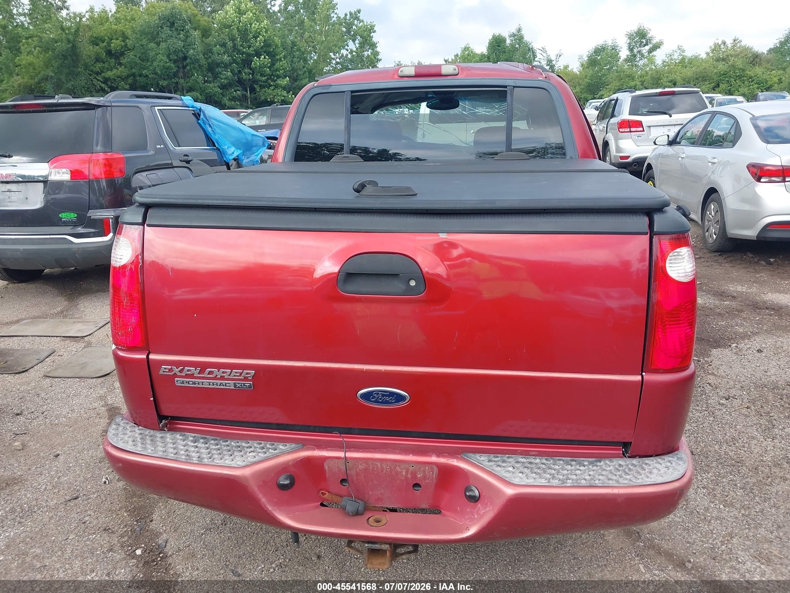 2004 Ford Explorer Sport Trac Adrenalin/xls/xlt Red vin: 1FMZU77K24UB69622