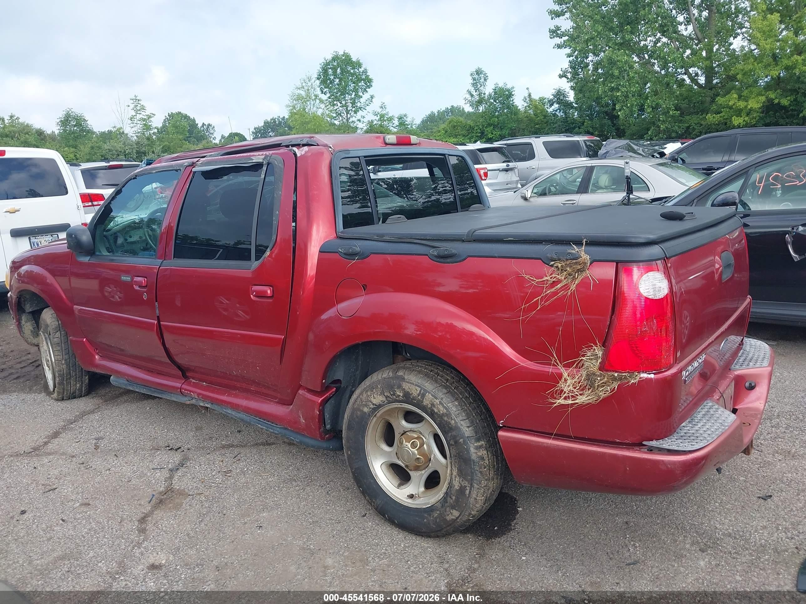 2004 Ford Explorer Sport Trac Adrenalin/xls/xlt Red vin: 1FMZU77K24UB69622