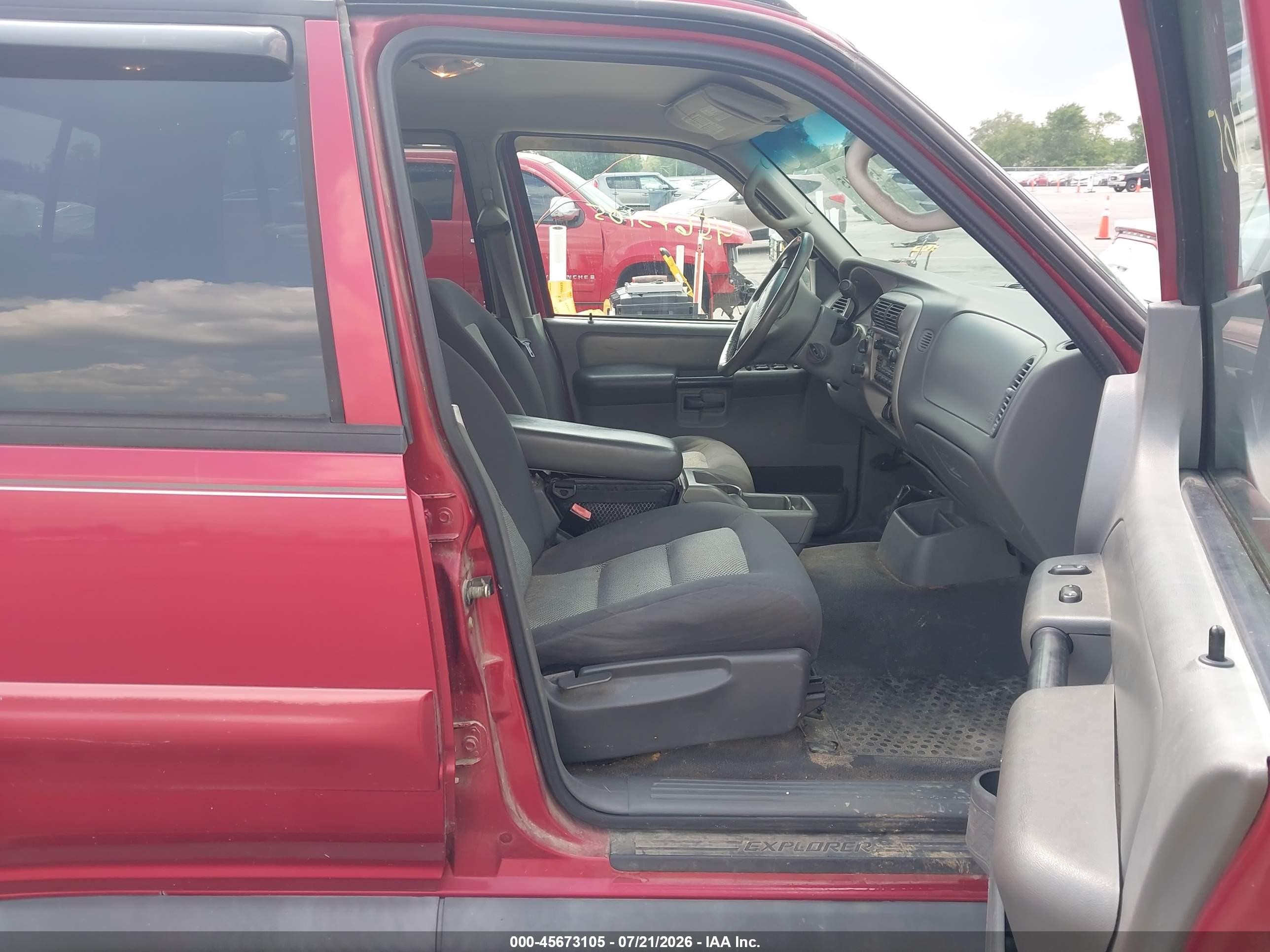 2004 Ford Explorer Sport Trac Adrenalin/xls/xlt Красный vin: 1FMZU77K34UA38991