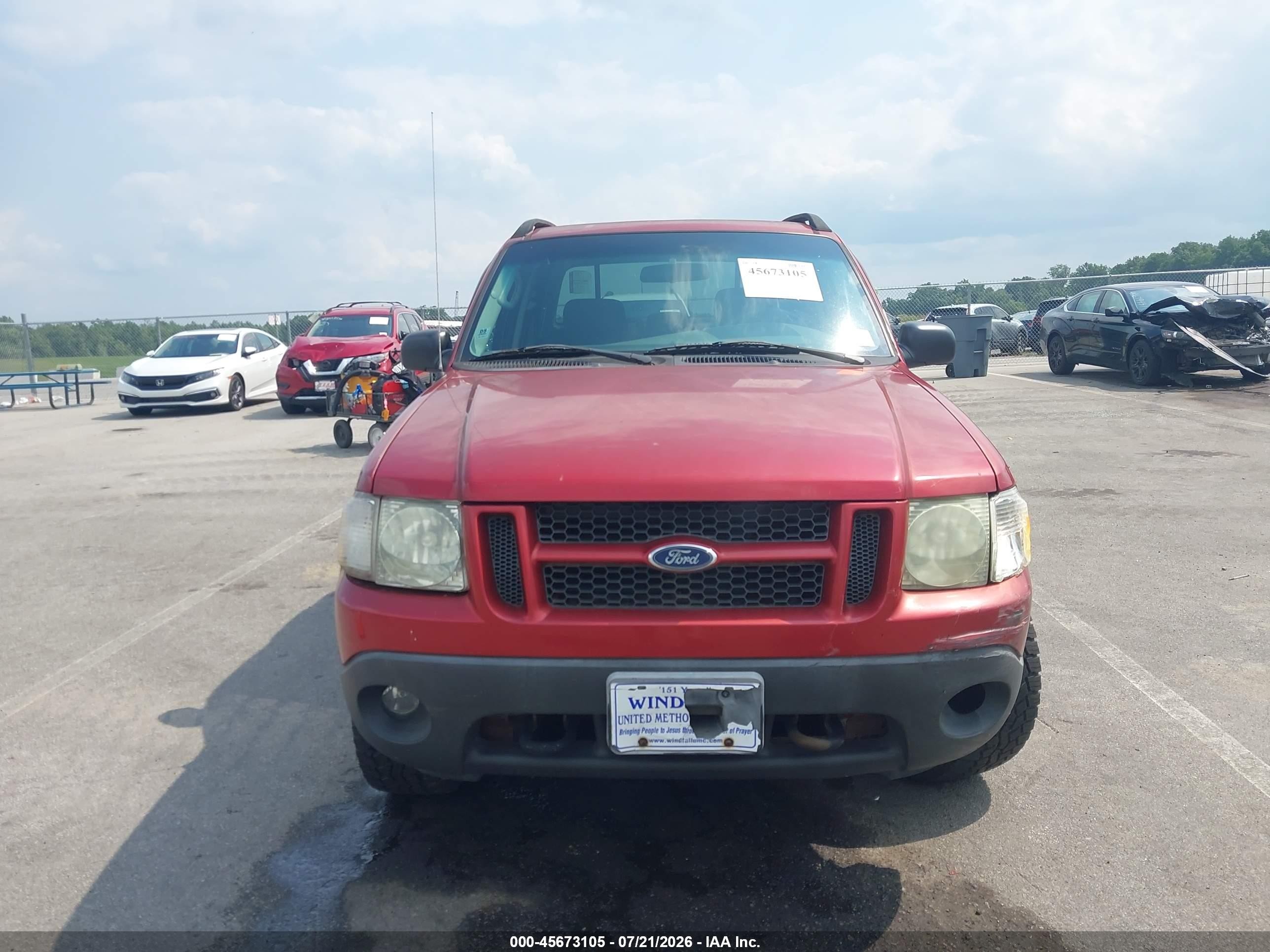 2004 Ford Explorer Sport Trac Adrenalin/xls/xlt Красный vin: 1FMZU77K34UA38991