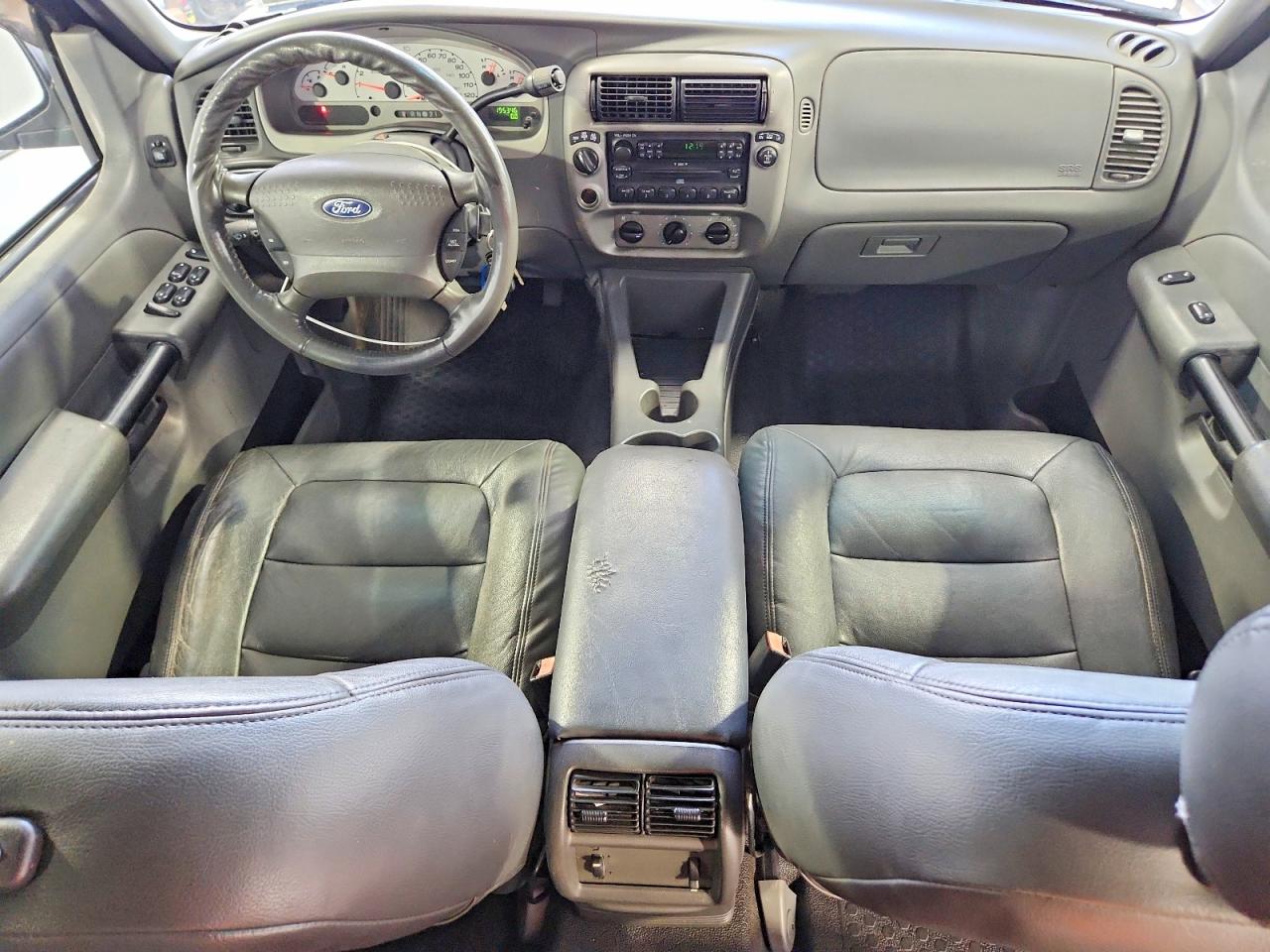 2004 Ford Explorer Sport Trac Black vin: 1FMZU77K34UB10272