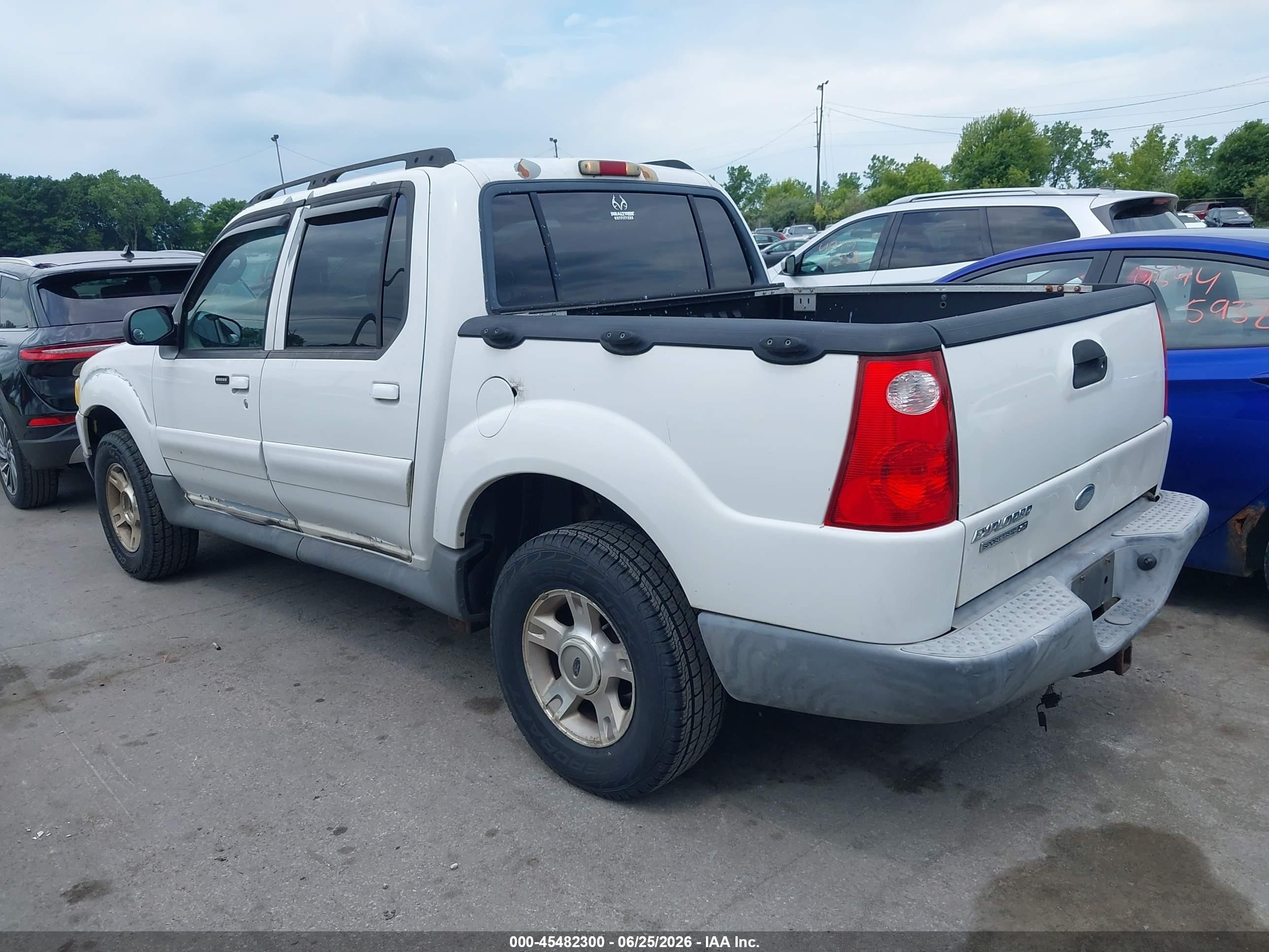2004 Ford Explorer Sport Trac Adrenalin/xls/xlt White vin: 1FMZU77K34UB84436