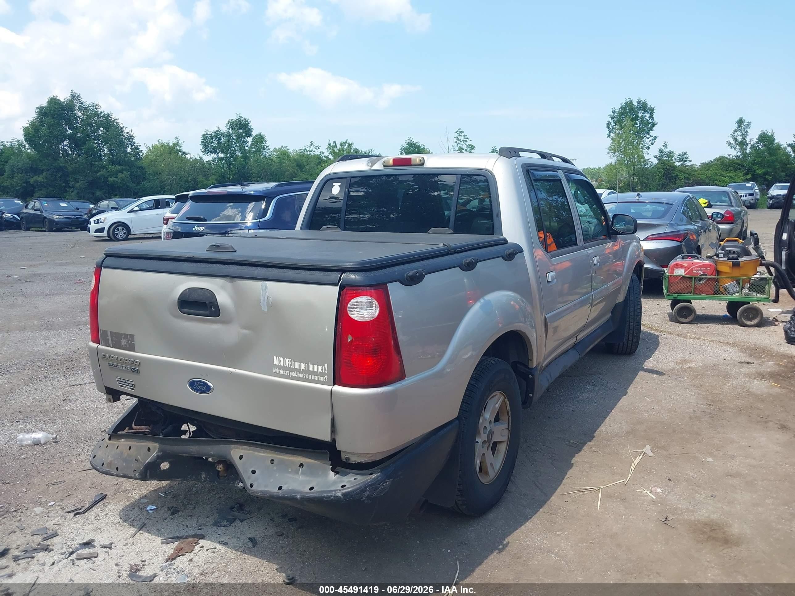 2005 Ford Explorer Sport Trac Adrenalin/xls/xlt Silver vin: 1FMZU77K35UB14159