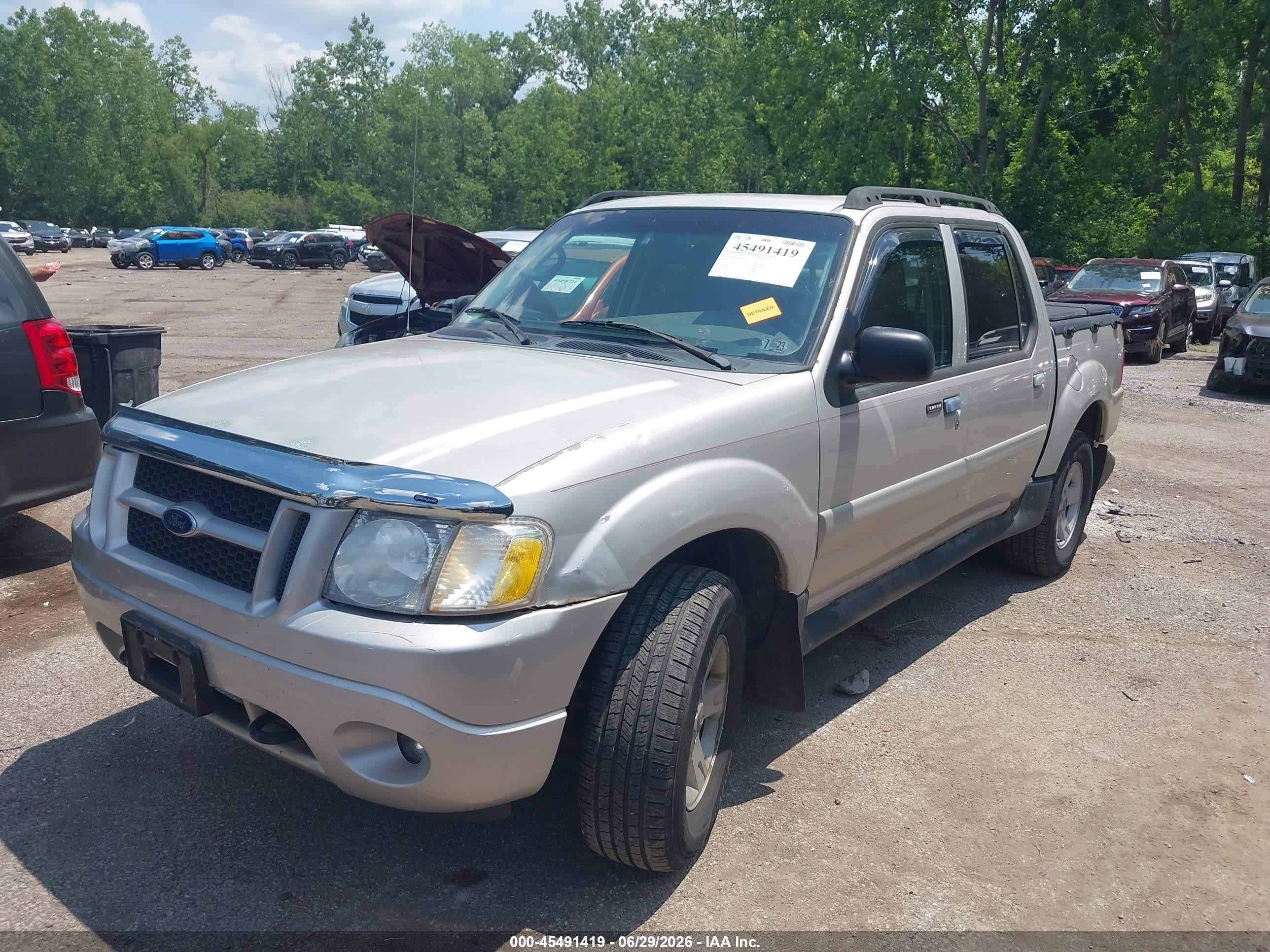 2005 Ford Explorer Sport Trac Adrenalin/xls/xlt Silver vin: 1FMZU77K35UB14159