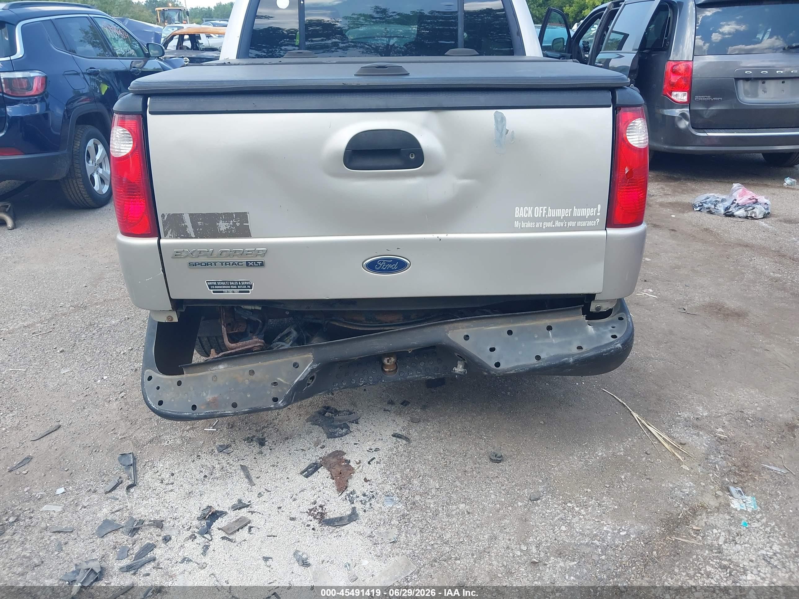 2005 Ford Explorer Sport Trac Adrenalin/xls/xlt Silver vin: 1FMZU77K35UB14159