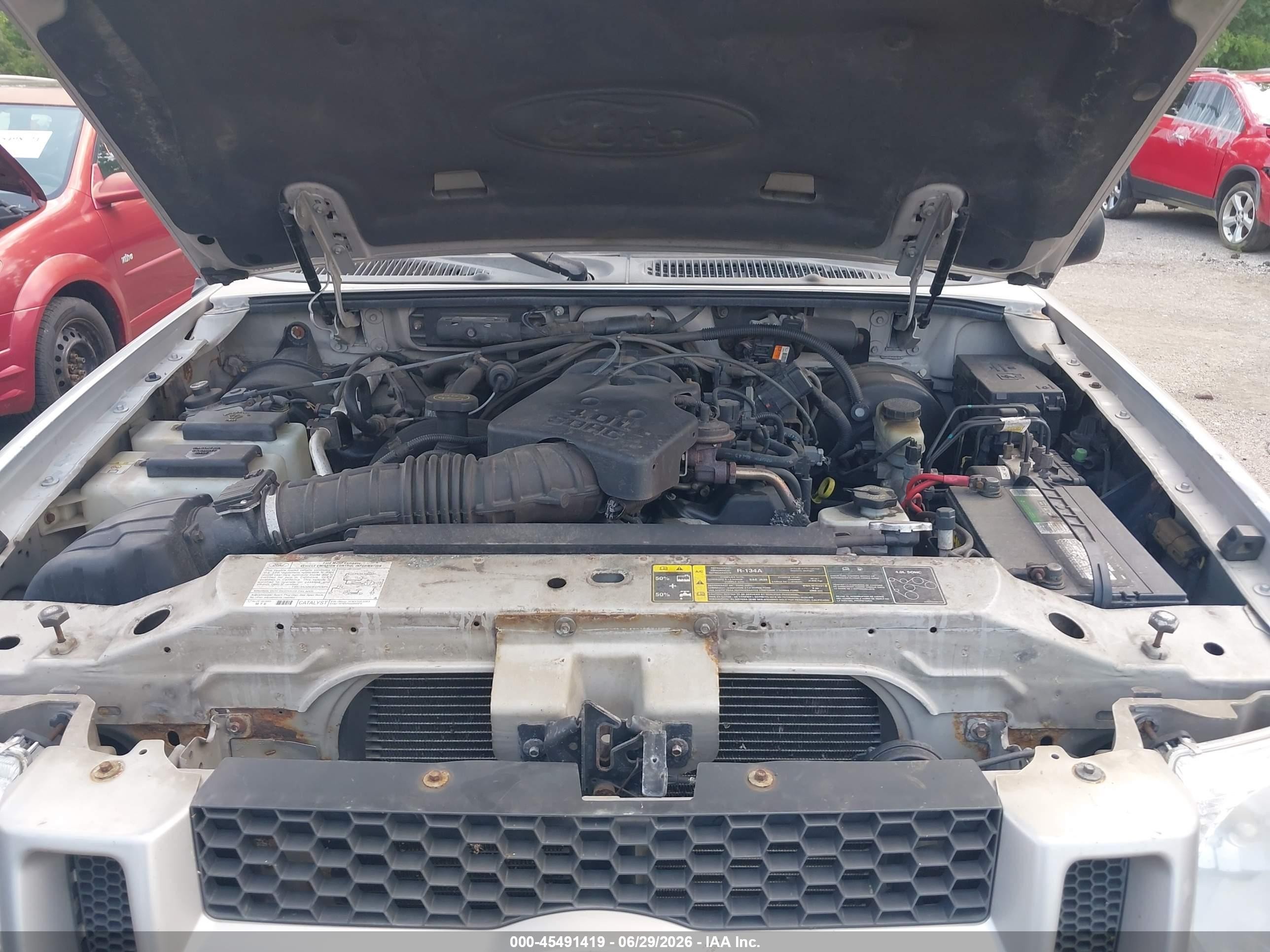 2005 Ford Explorer Sport Trac Adrenalin/xls/xlt Silver vin: 1FMZU77K35UB14159