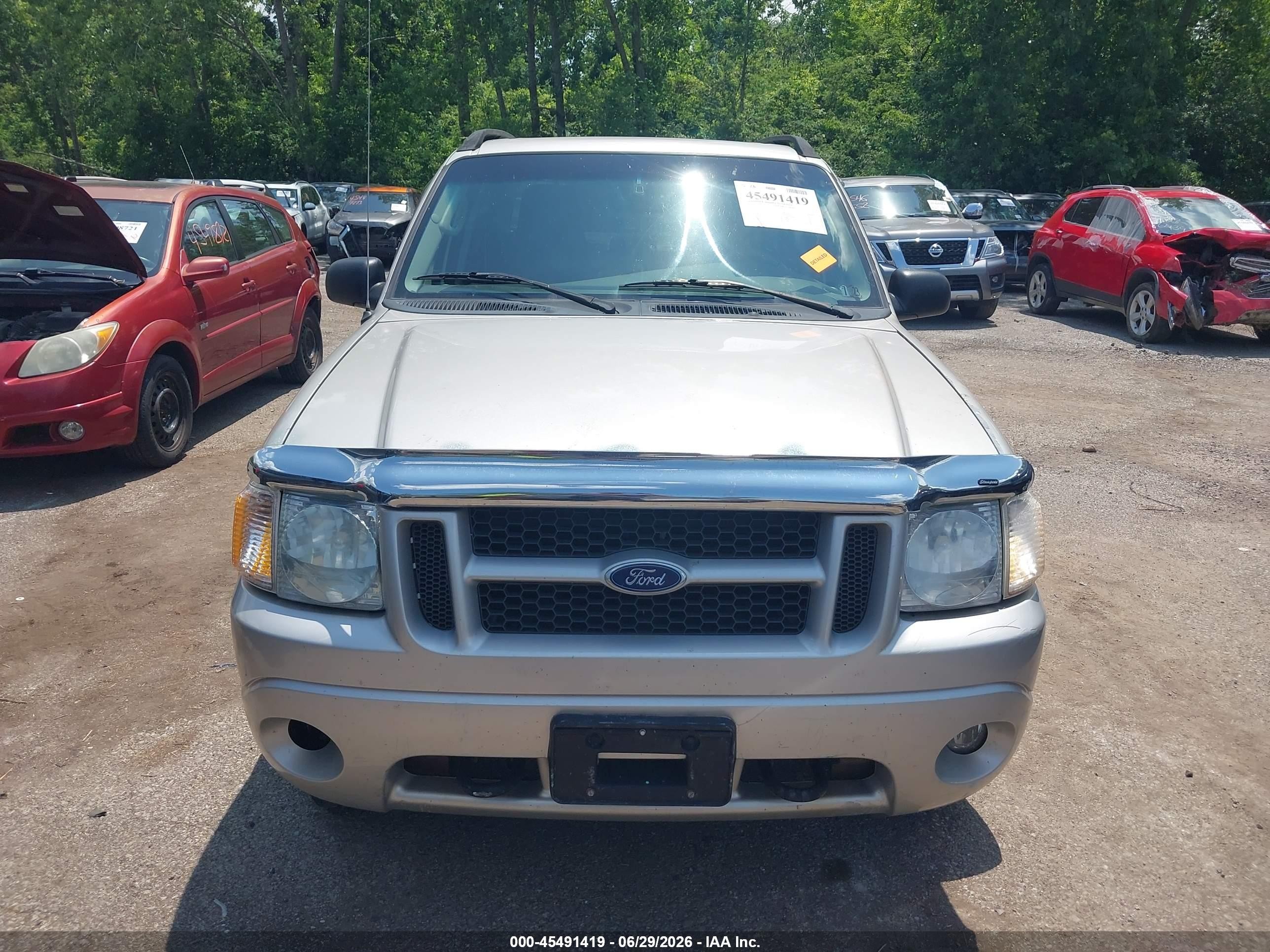 2005 Ford Explorer Sport Trac Adrenalin/xls/xlt Silver vin: 1FMZU77K35UB14159