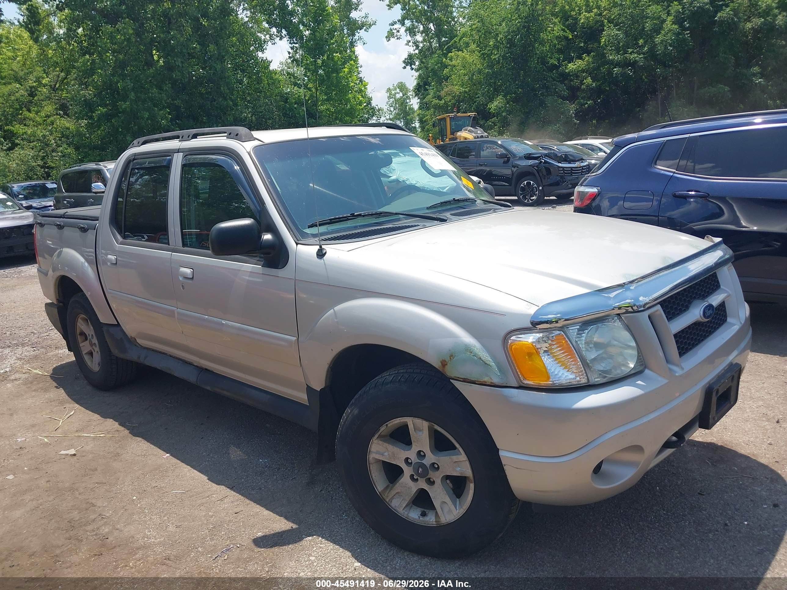 2005 Ford Explorer Sport Trac Adrenalin/xls/xlt Silver vin: 1FMZU77K35UB14159