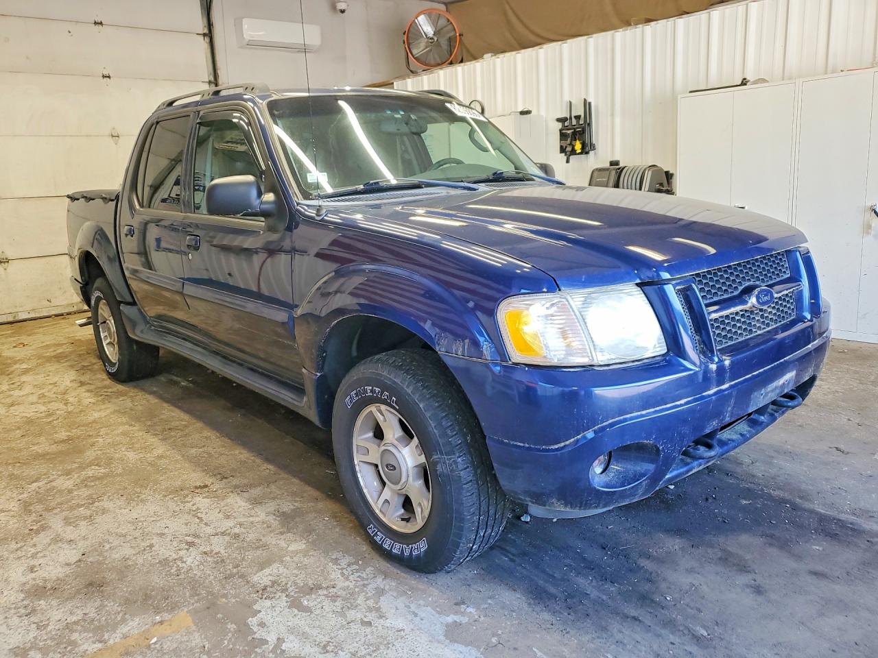 2004 Ford Explorer Sport Trac Blue vin: 1FMZU77K44UC07044