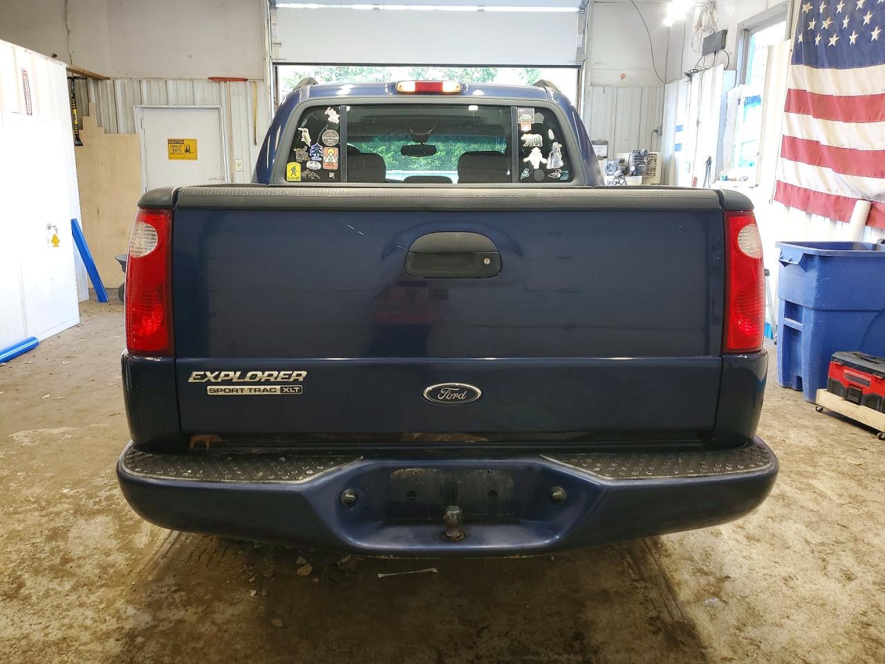 2004 Ford Explorer Sport Trac Blue vin: 1FMZU77K44UC07044