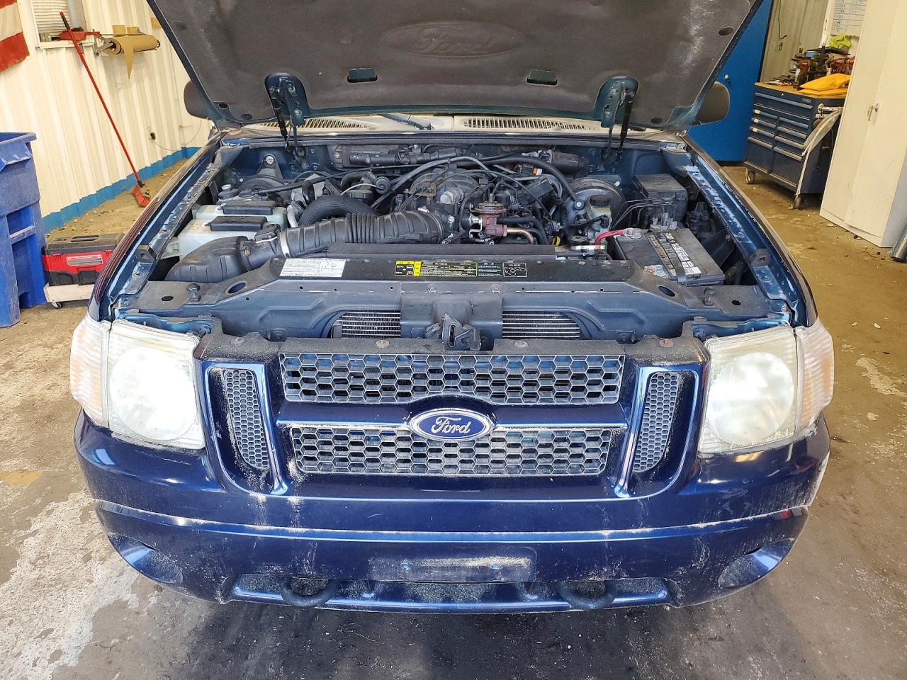 2004 Ford Explorer Sport Trac Blue vin: 1FMZU77K44UC07044
