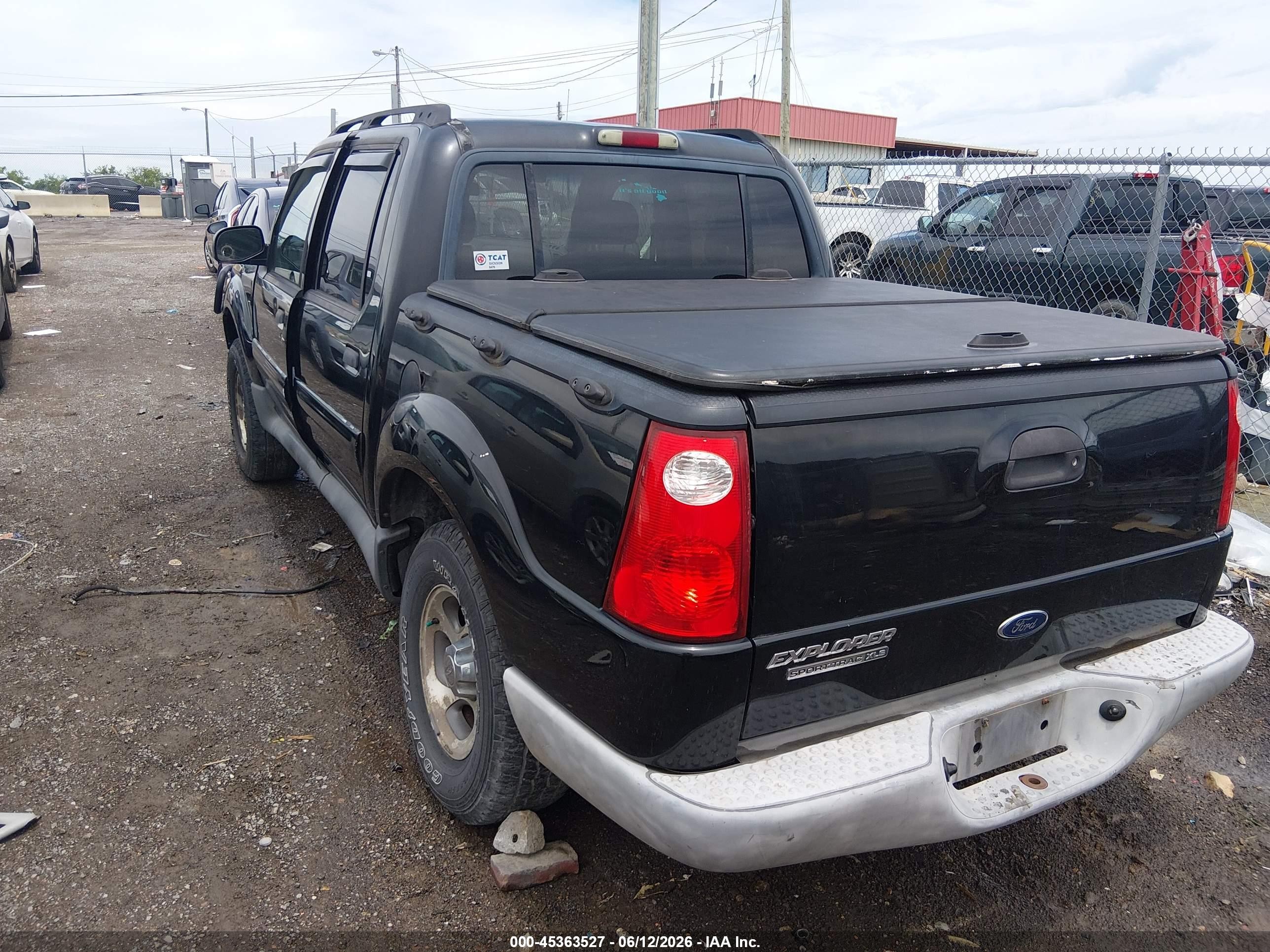 2004 Ford Explorer Sport Trac Adrenalin/xls/xlt Black vin: 1FMZU77K44UC07982