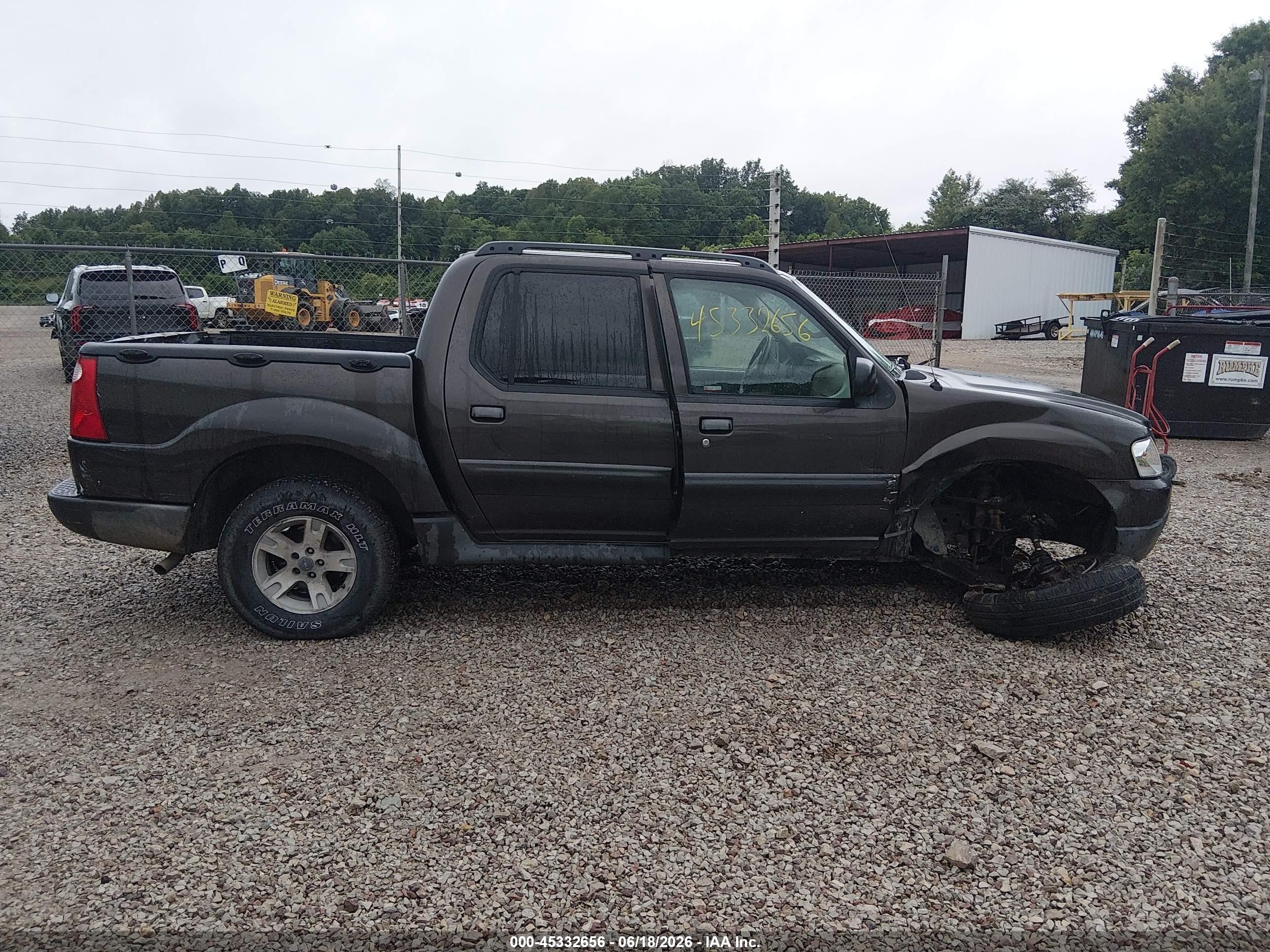 2005 Ford Explorer Sport Trac Adrenalin/xls/xlt Gray vin: 1FMZU77K65UB73884
