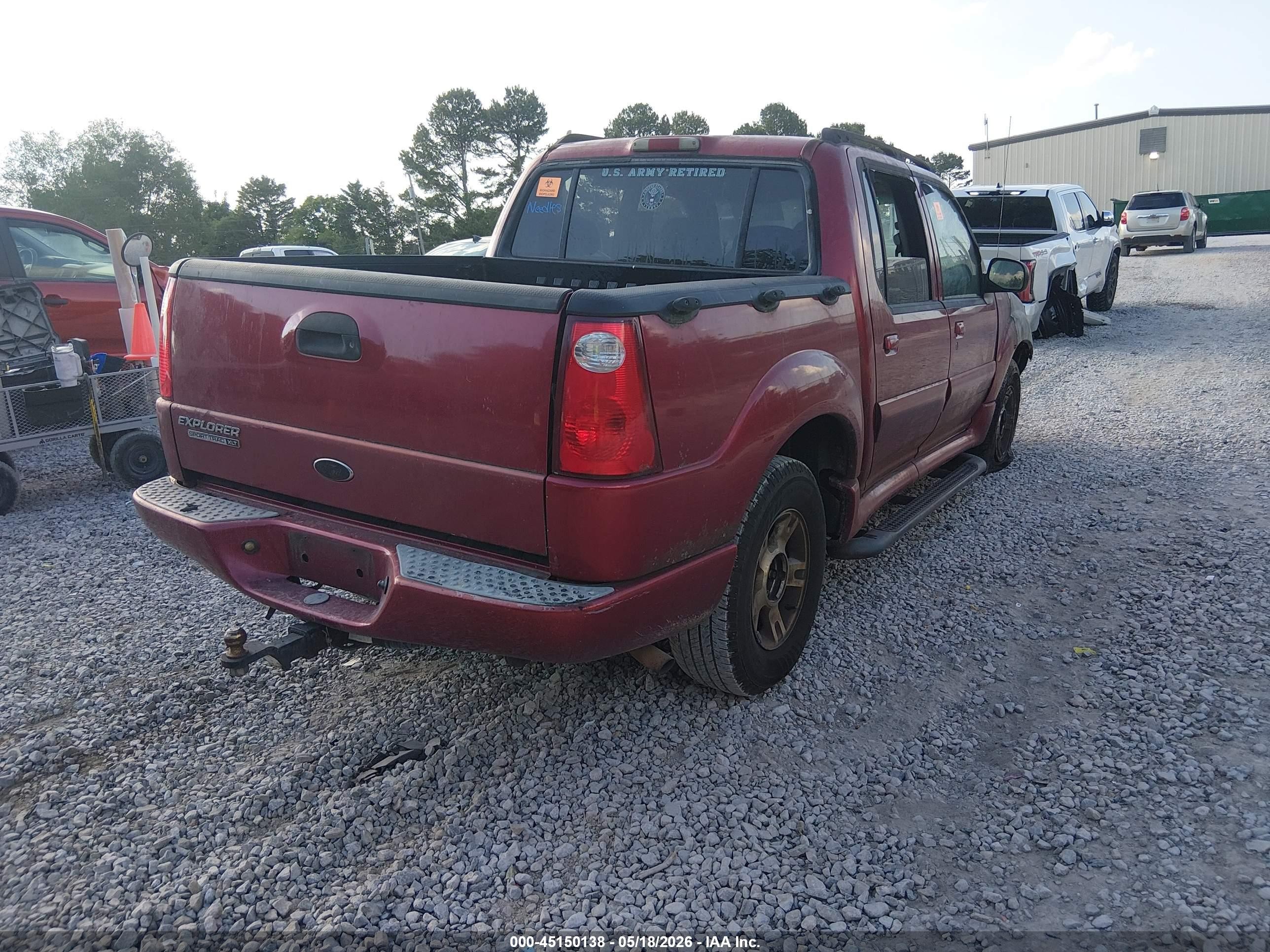 2004 Ford Explorer Sport Trac Adrenalin/xls/xlt Red vin: 1FMZU77K74UA10367