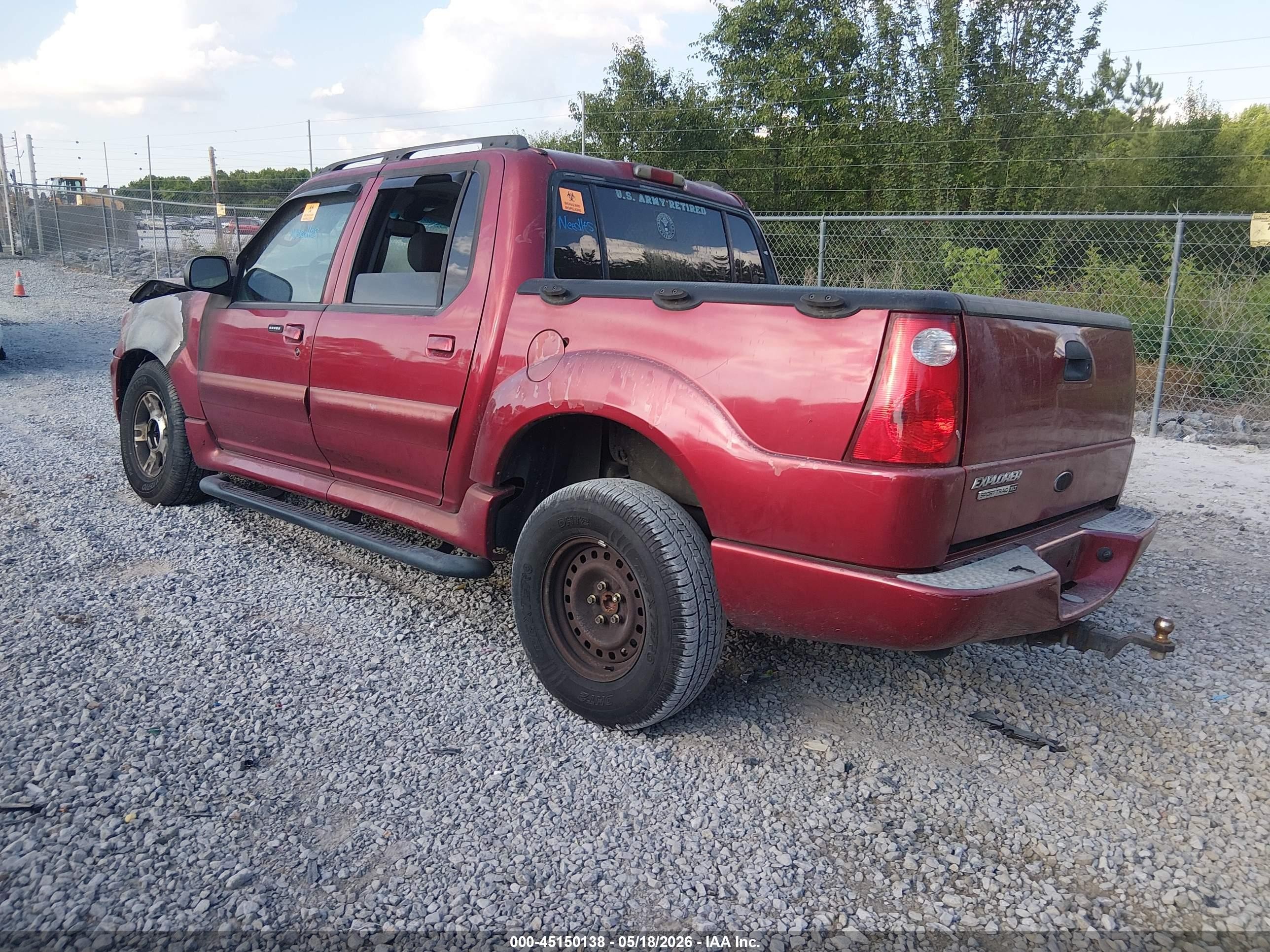 2004 Ford Explorer Sport Trac Adrenalin/xls/xlt Red vin: 1FMZU77K74UA10367