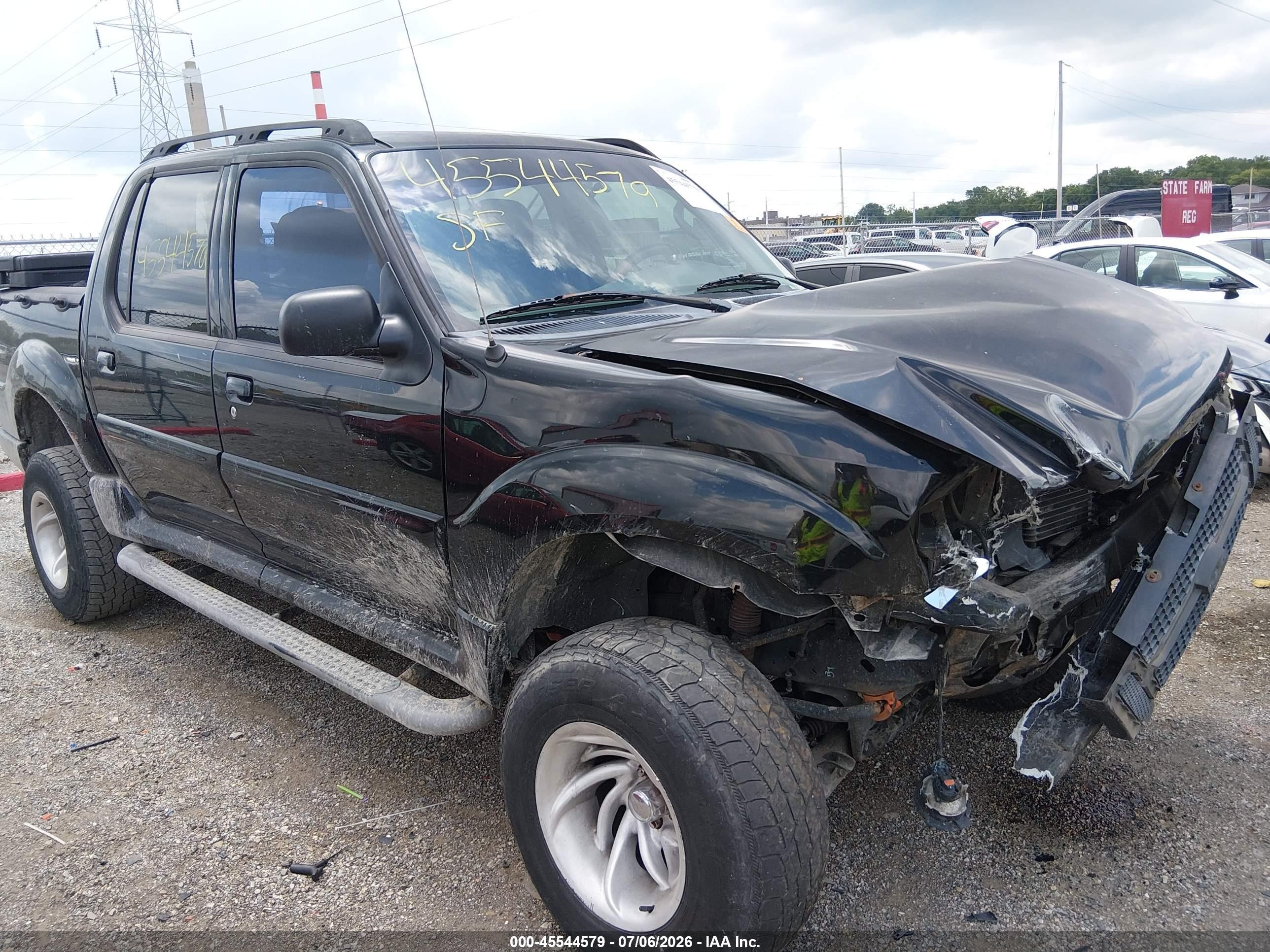 2004 Ford Explorer Sport Trac Adrenalin/xls/xlt Черный vin: 1FMZU77K74UB90661