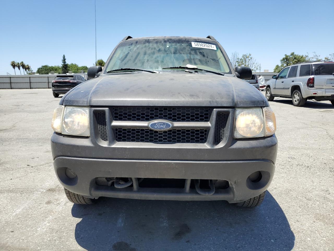 2005 Ford Explorer Sport Trac Black vin: 1FMZU77K75UB39615