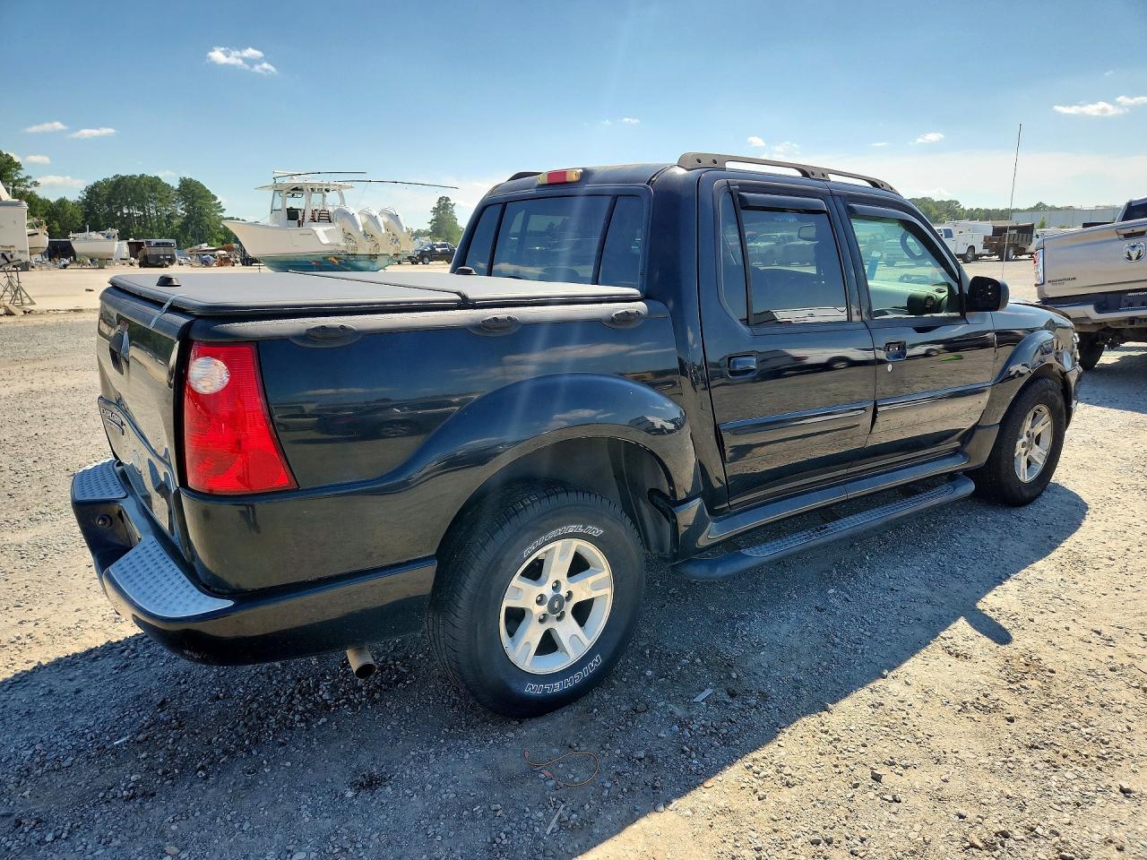 2005 Ford Explorer Sport Trac Black vin: 1FMZU77K85UA71776