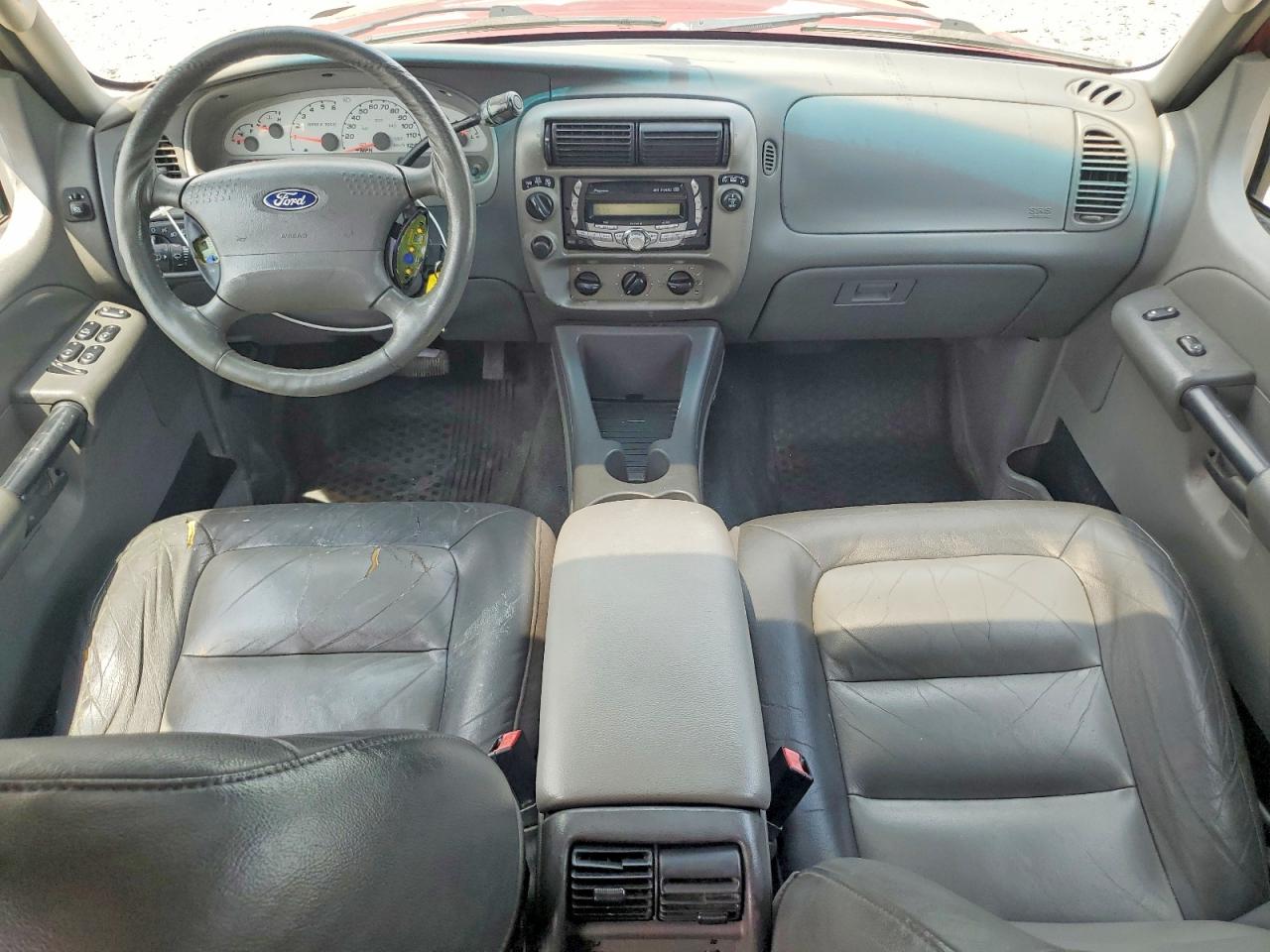 2004 Ford Explorer Sport Trac Burgundy vin: 1FMZU77K94UB09966