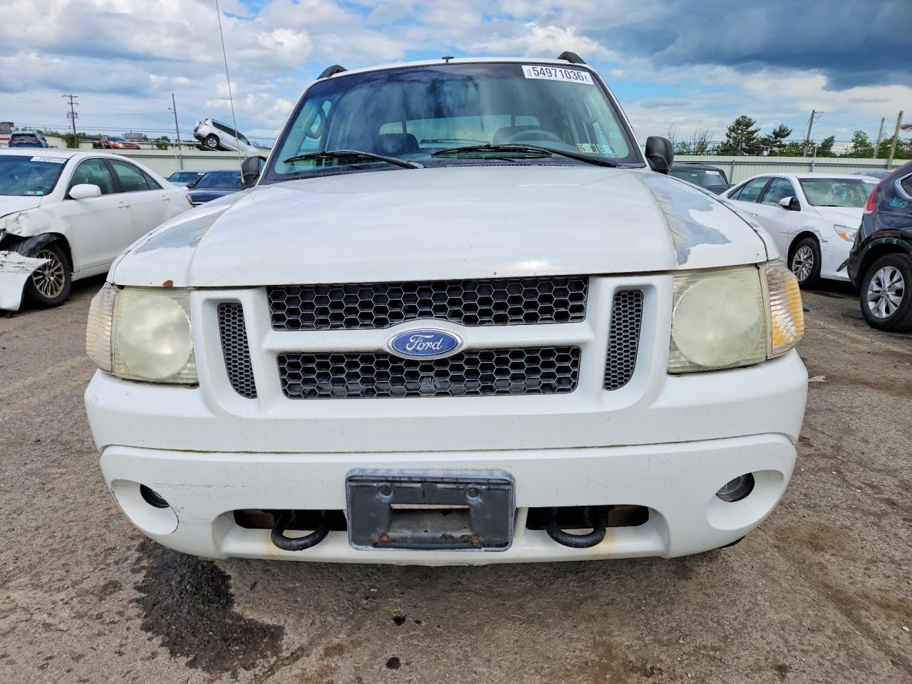 2004 Ford Explorer Sport Trac White vin: 1FMZU77KX4UB69710