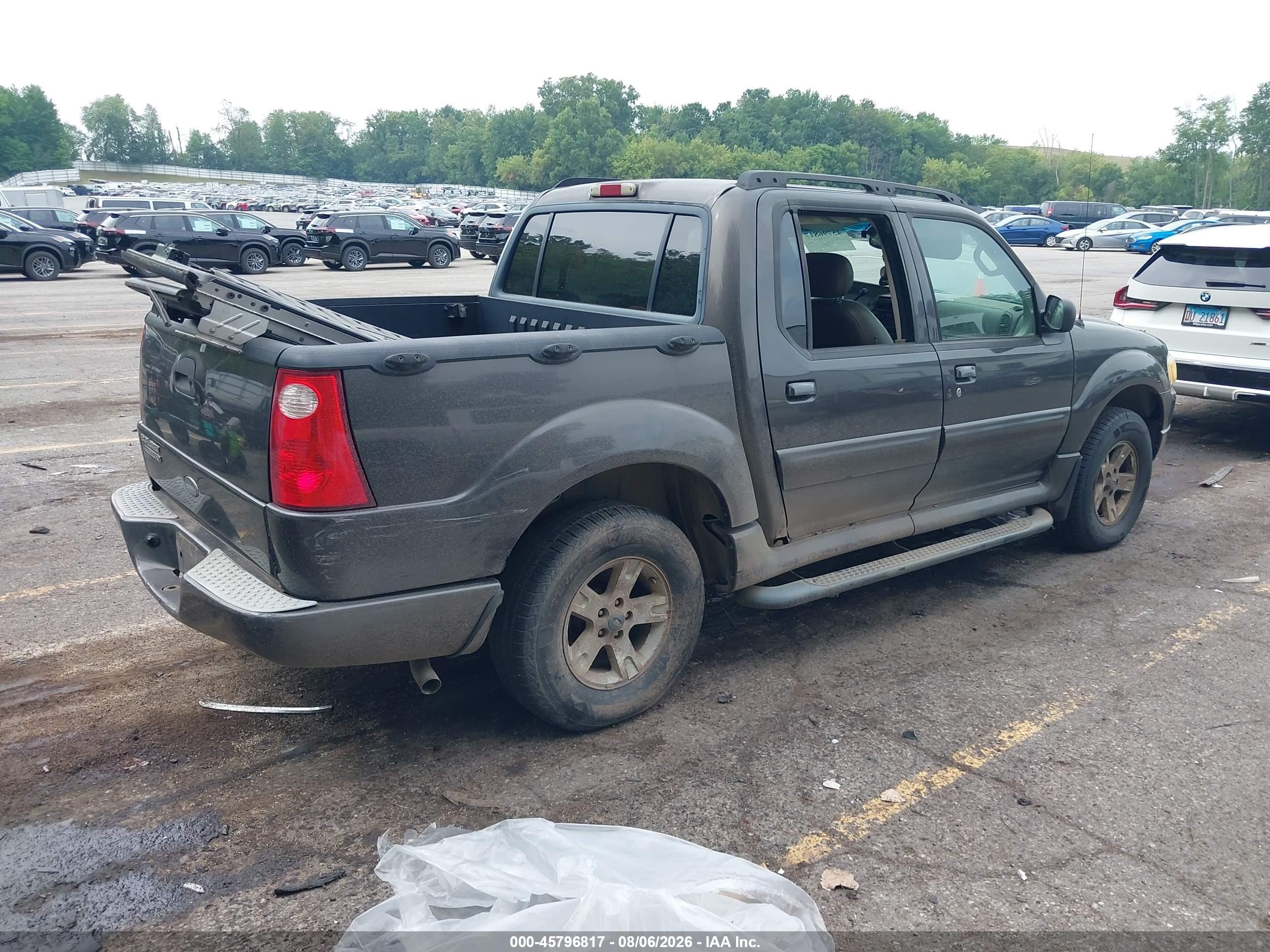 2005 Ford Explorer Sport Trac Adrenalin/xls/xlt Gray vin: 1FMZU77KX5UA00787