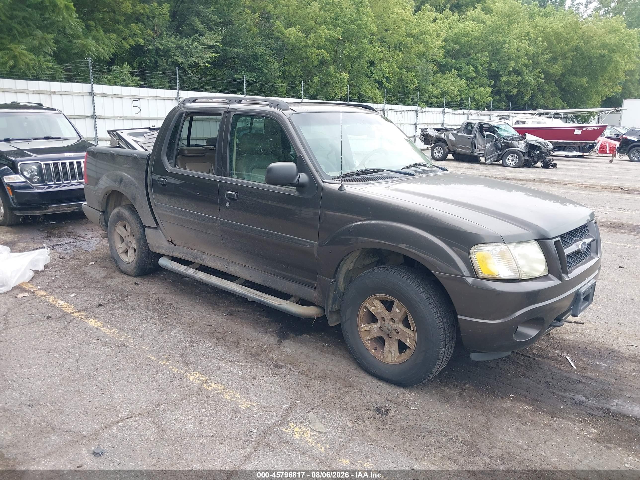 2005 Ford Explorer Sport Trac Adrenalin/xls/xlt Gray vin: 1FMZU77KX5UA00787