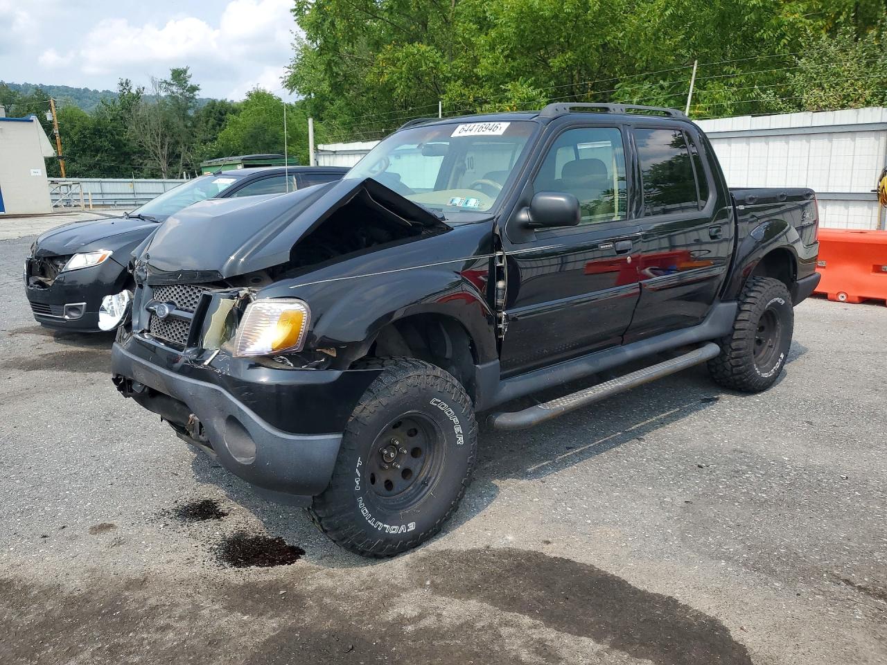 2005 Ford Explorer Sport Trac Black vin: 1FMZU77KX5UB67909