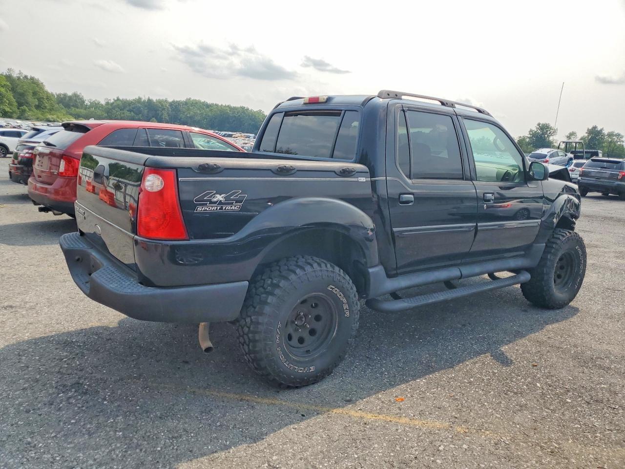 2005 Ford Explorer Sport Trac Black vin: 1FMZU77KX5UB67909