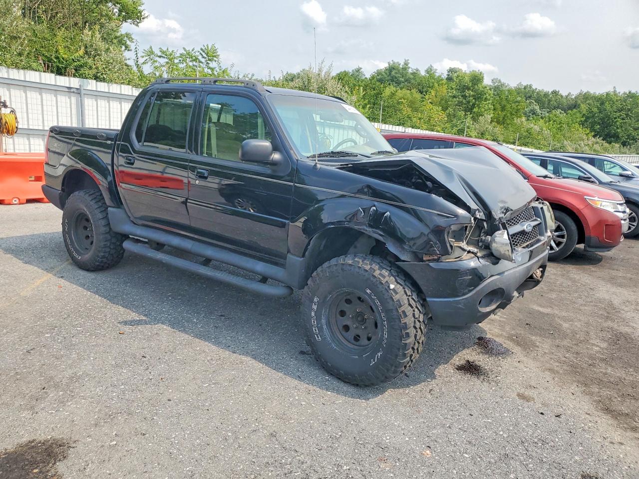 2005 Ford Explorer Sport Trac Black vin: 1FMZU77KX5UB67909