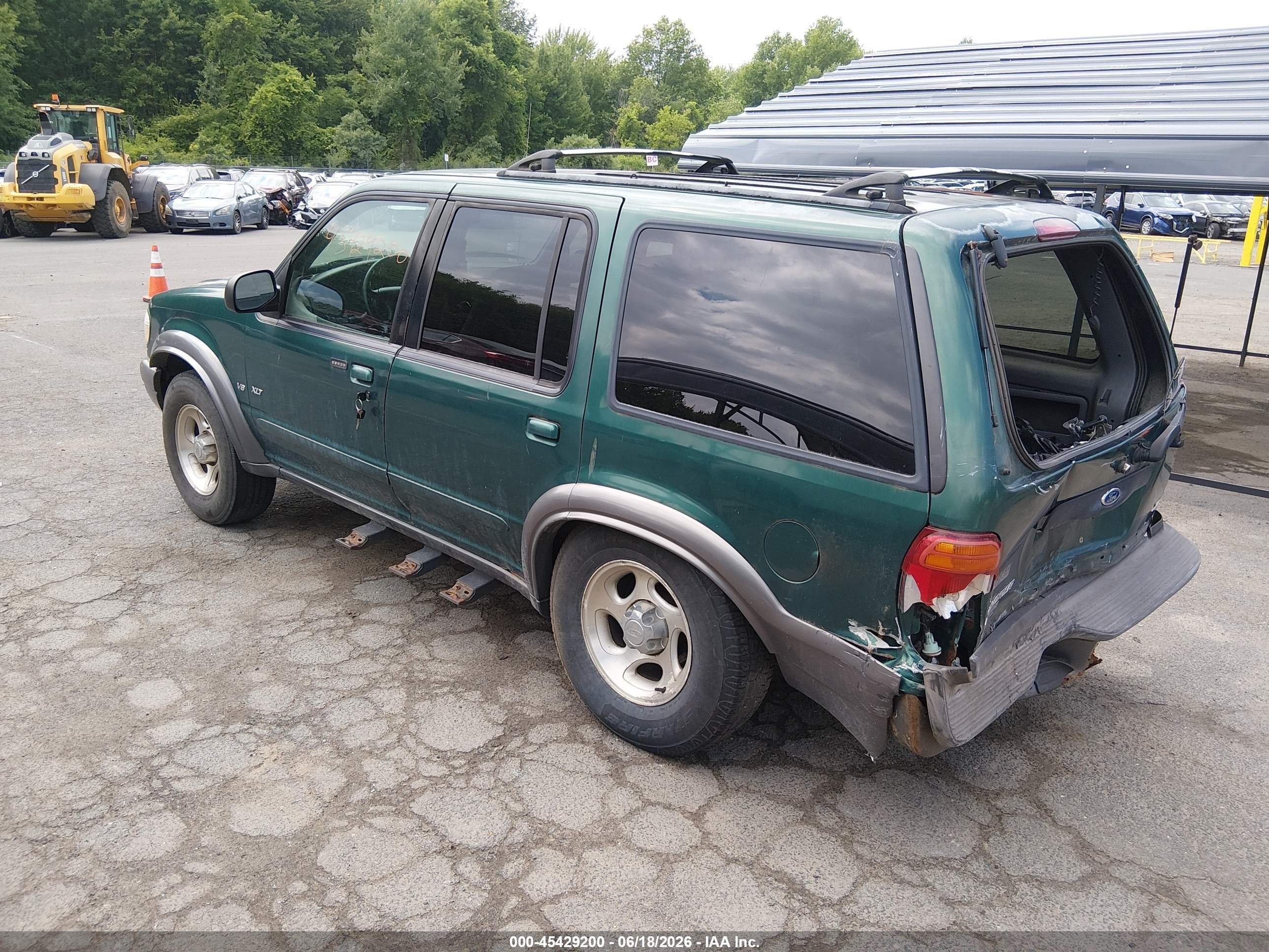 2001 Ford Explorer Xlt Green vin: 1FMZU83P91ZA37088