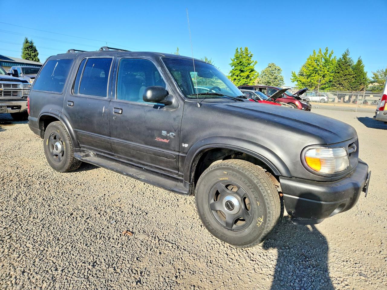 2000 Ford Explorer Limited Black vin: 1FMZU85P3YZB17641