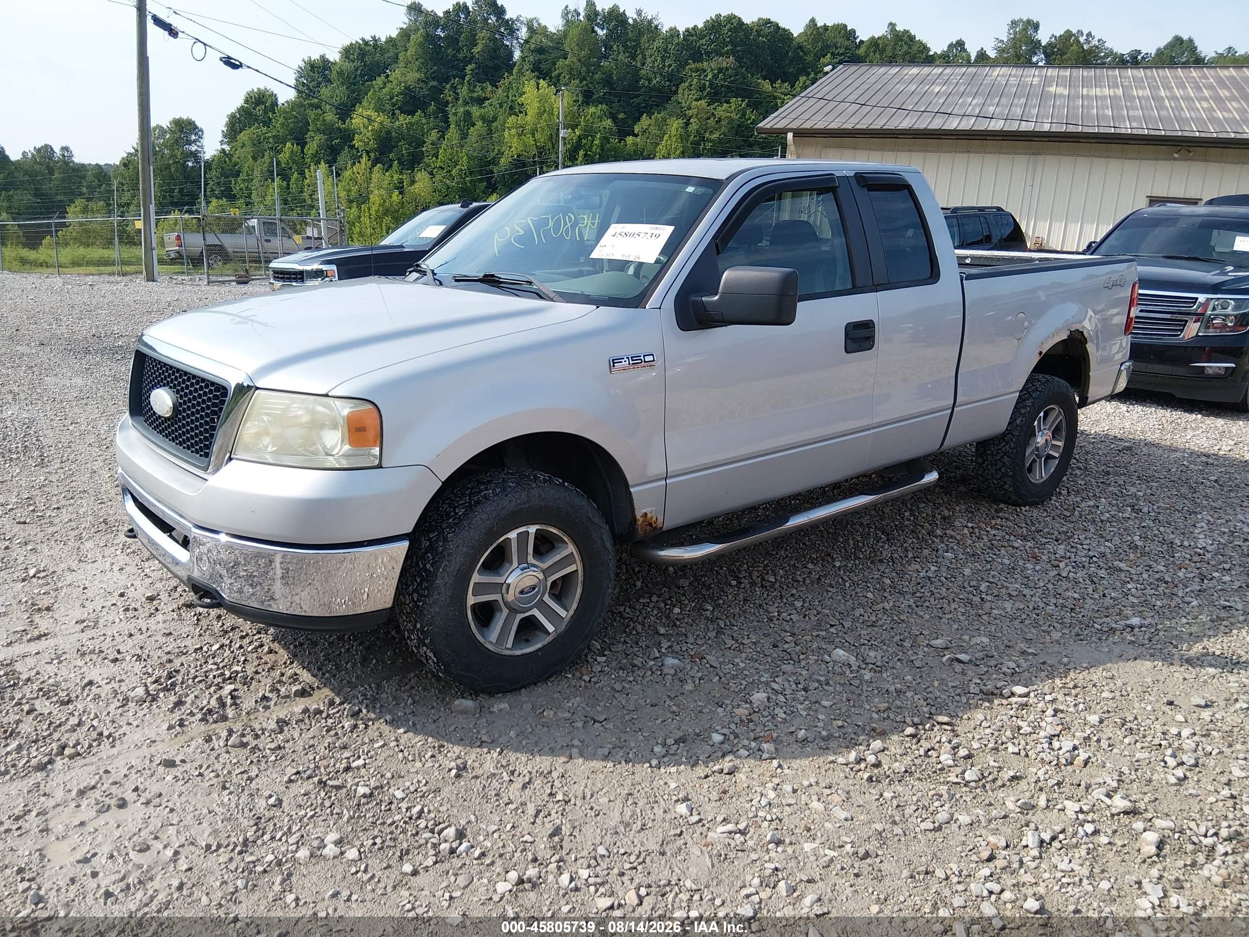 2008 Ford F-150   Silver vin: 1FPTX14V68FA44759