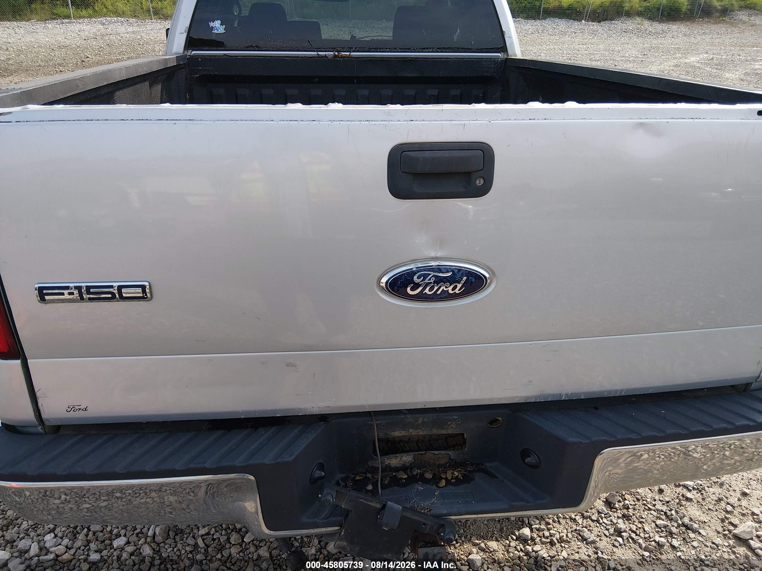 2008 Ford F-150   Silver vin: 1FPTX14V68FA44759