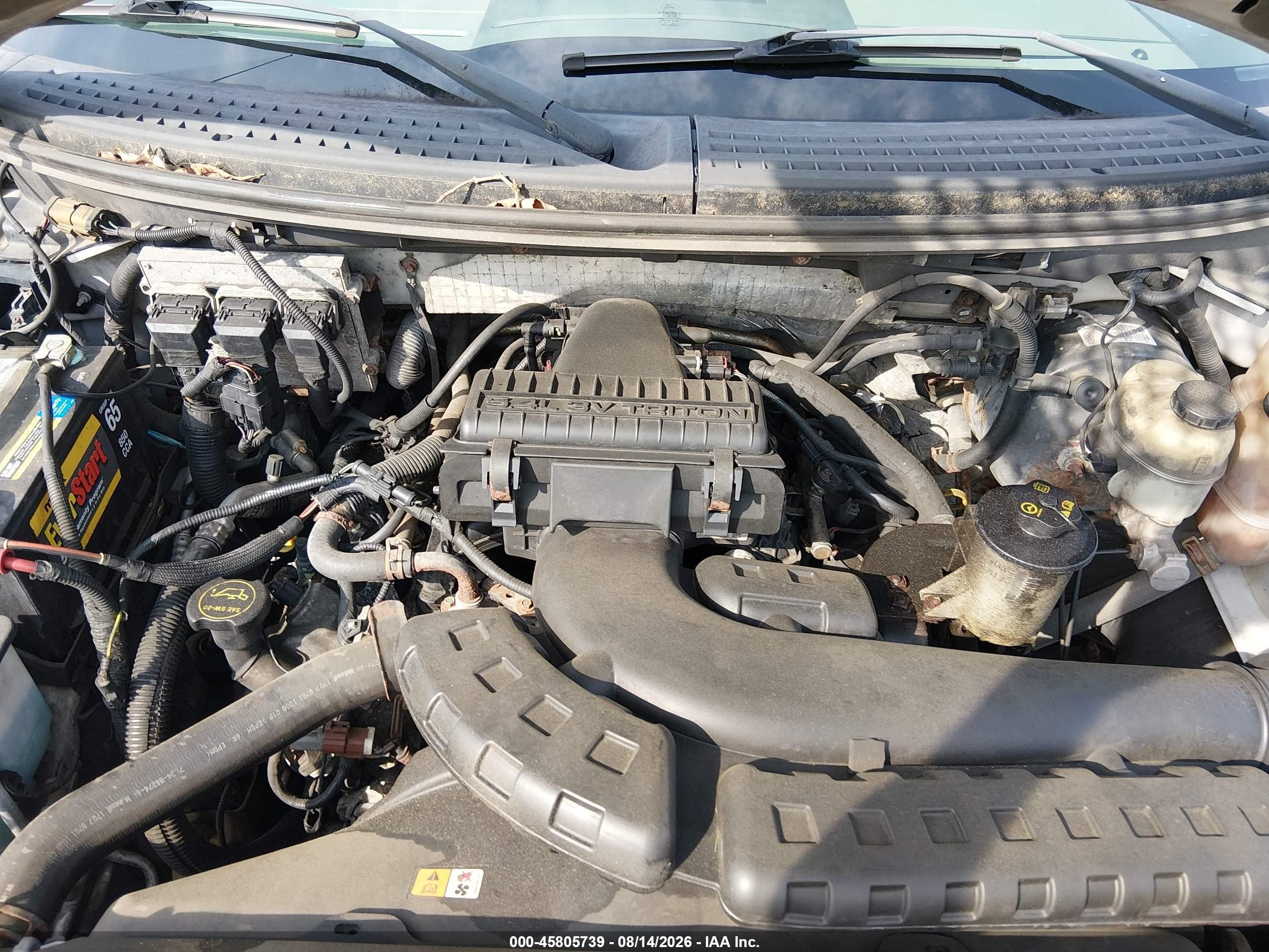 2008 Ford F-150   Silver vin: 1FPTX14V68FA44759