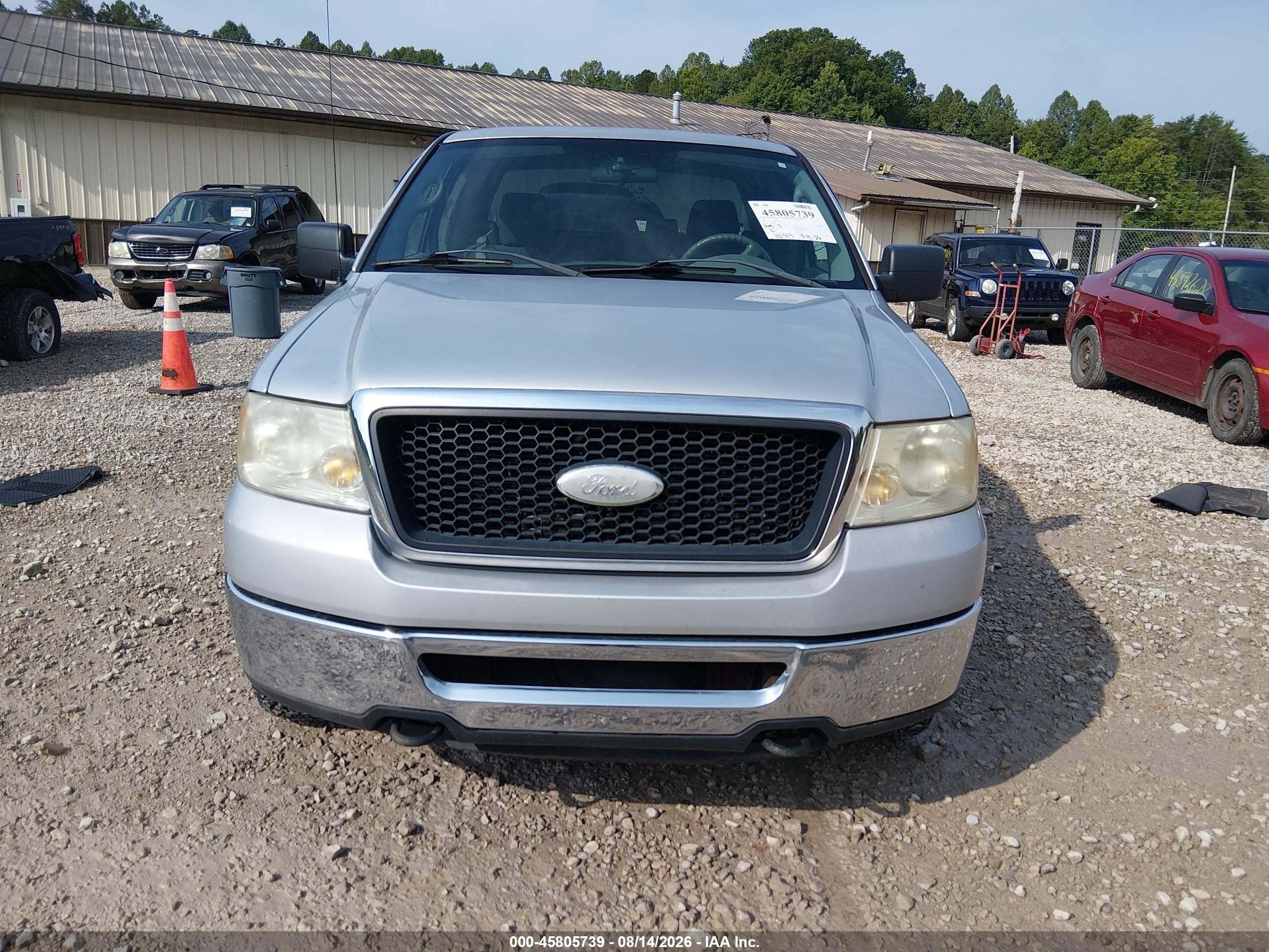 2008 Ford F-150   Silver vin: 1FPTX14V68FA44759