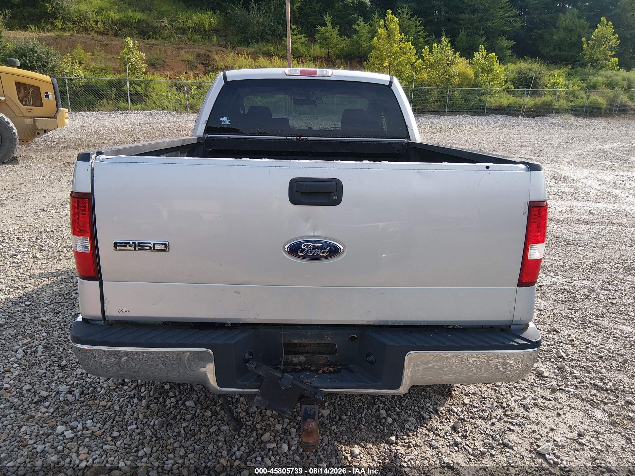 2008 Ford F-150   Silver vin: 1FPTX14V68FA44759