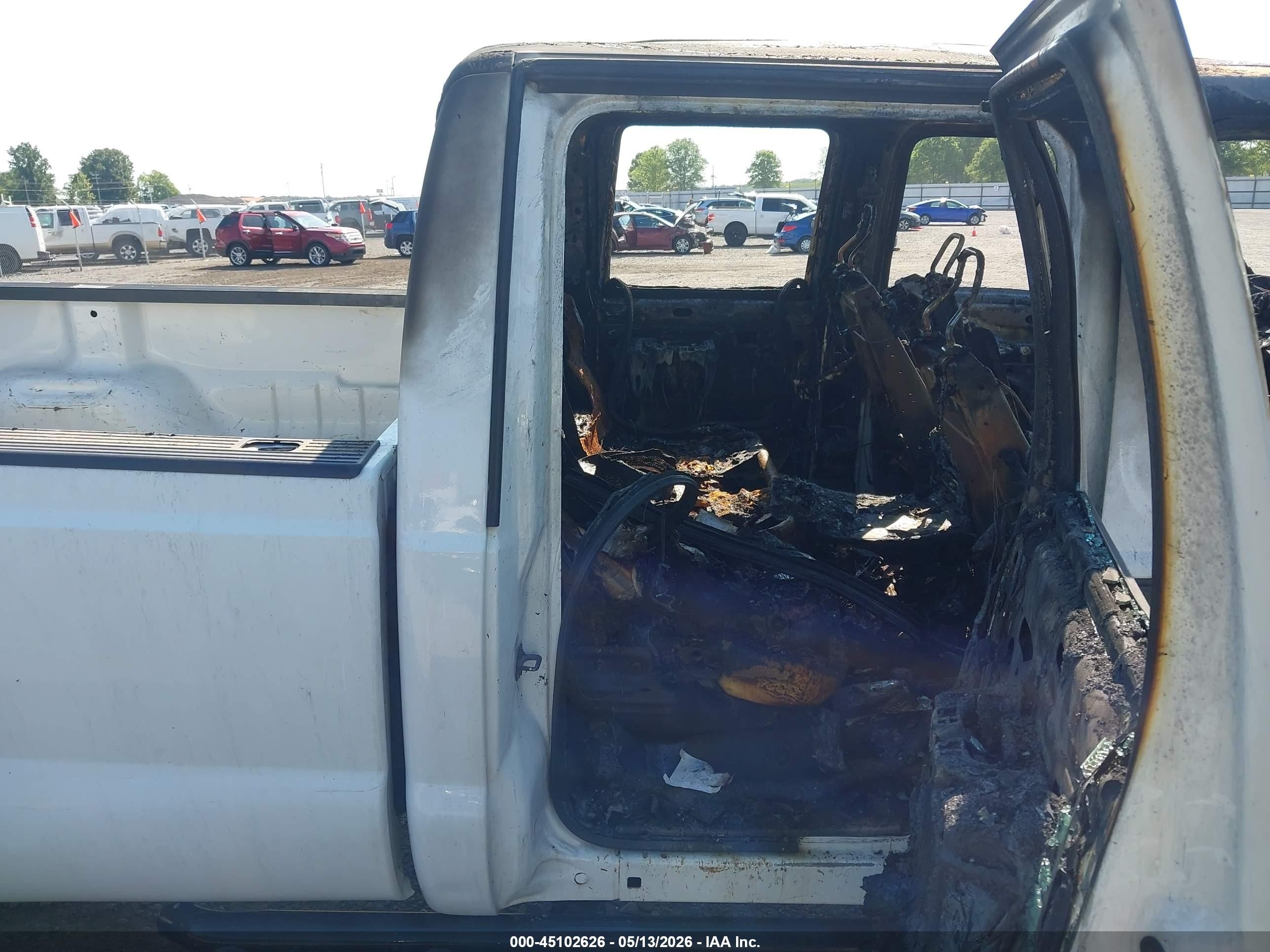 2012 Ford F-250 Xl White vin: 1FT7W2A60CEB98808