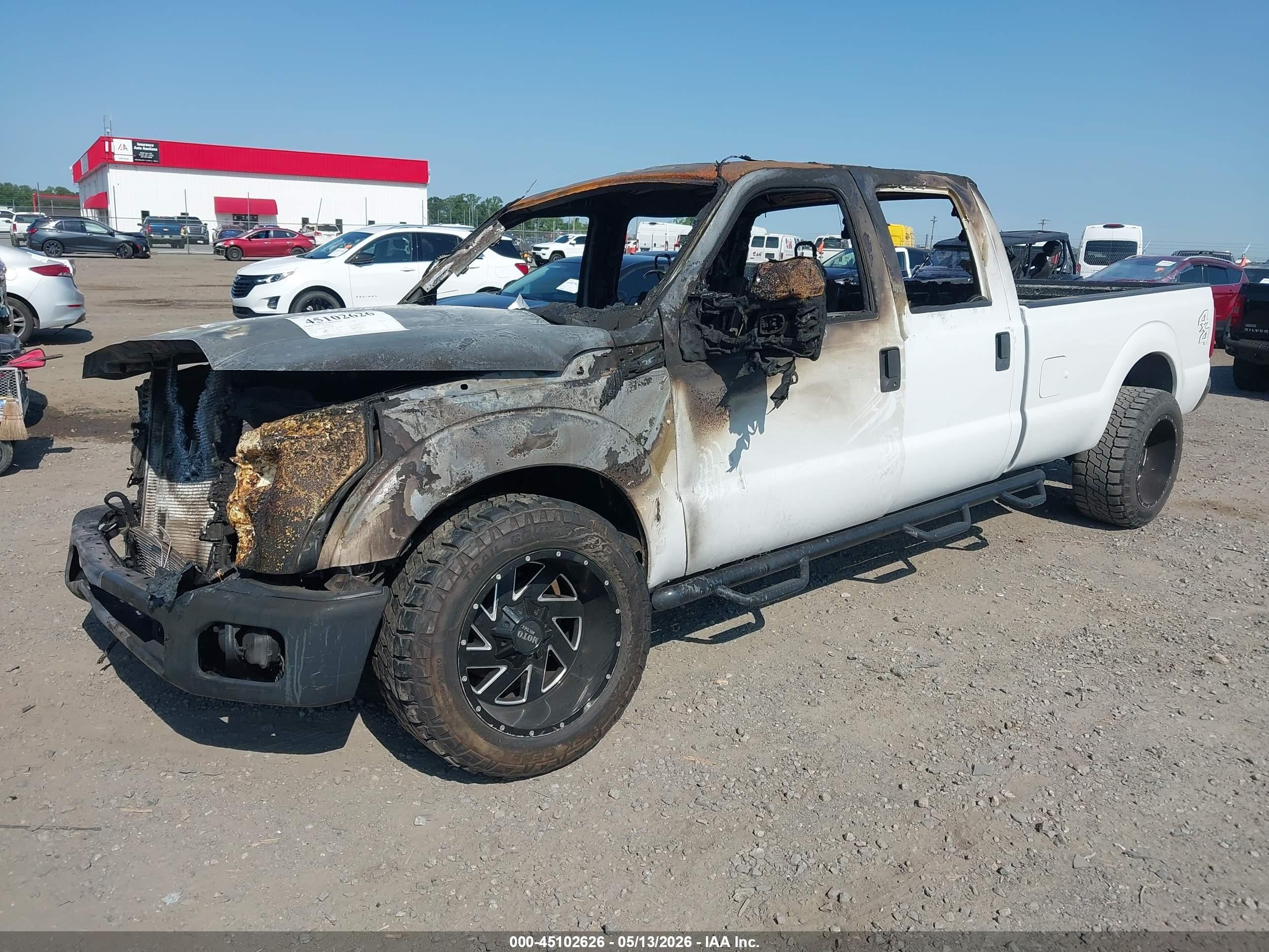 2012 Ford F-250 Xl White vin: 1FT7W2A60CEB98808